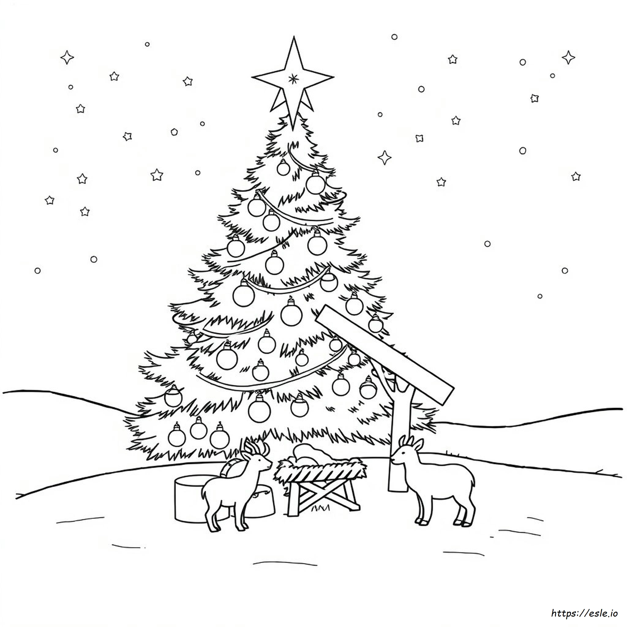 Disegni Da Colorare Di Natale Cristiani