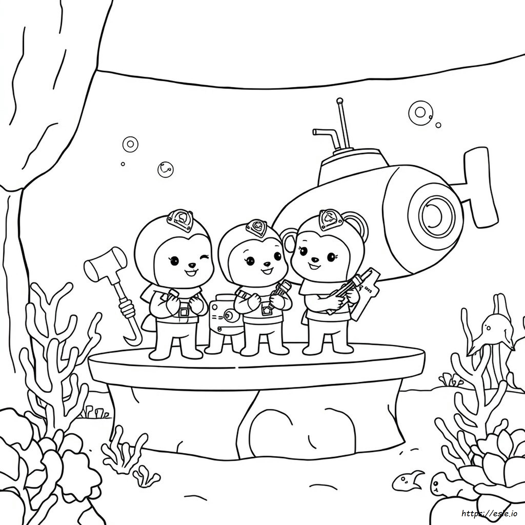 Octonauts Coloring Sheets
