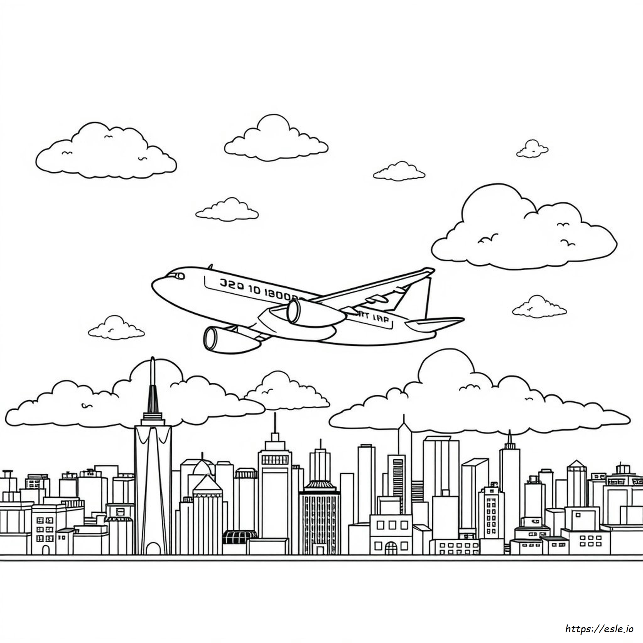 Free Coloring Pages Planes