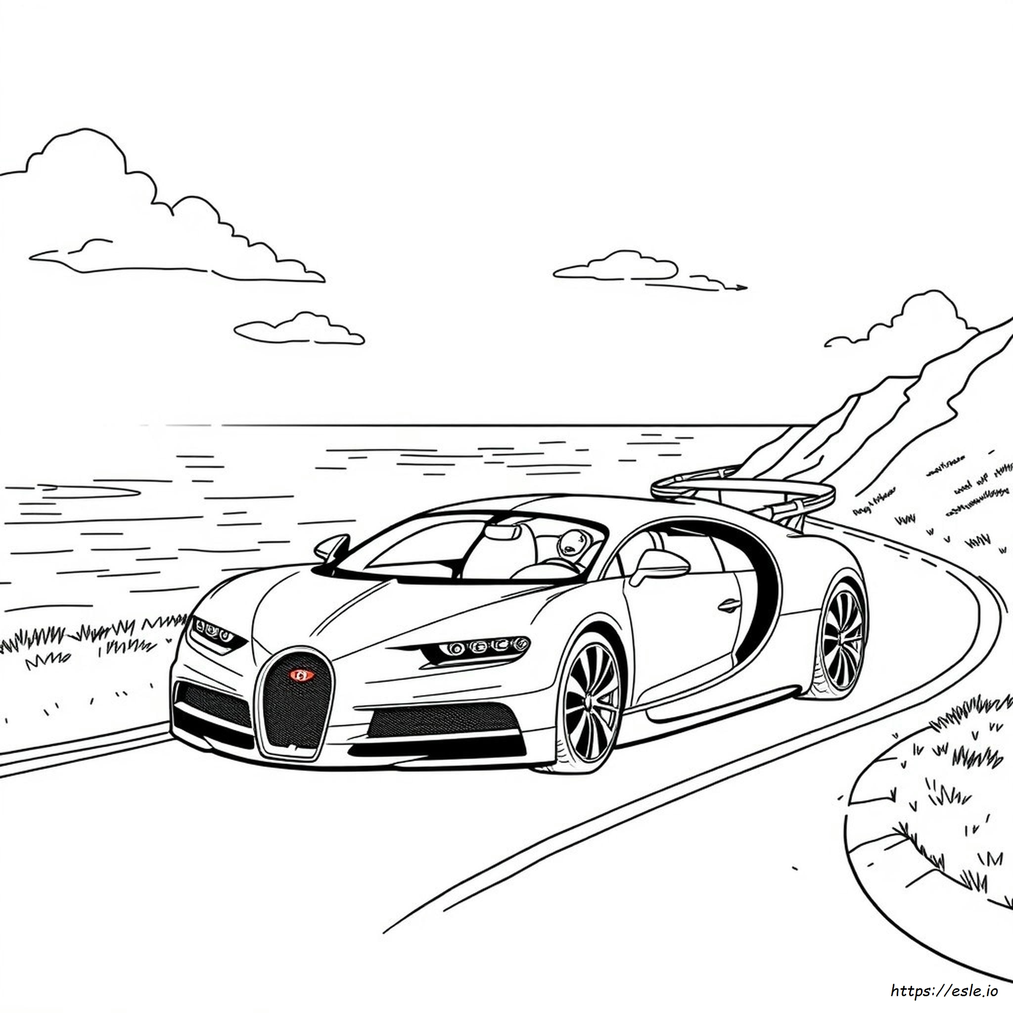 Coloriage Bugatti