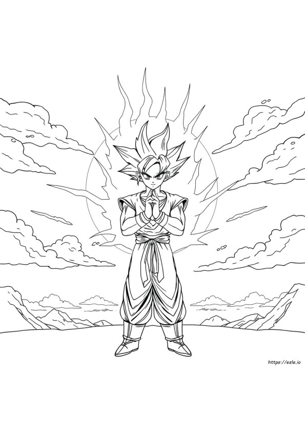 Goku Black Disegni Da Colorare