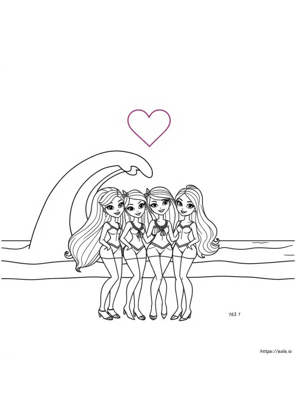 Bratz Színező Oldalak