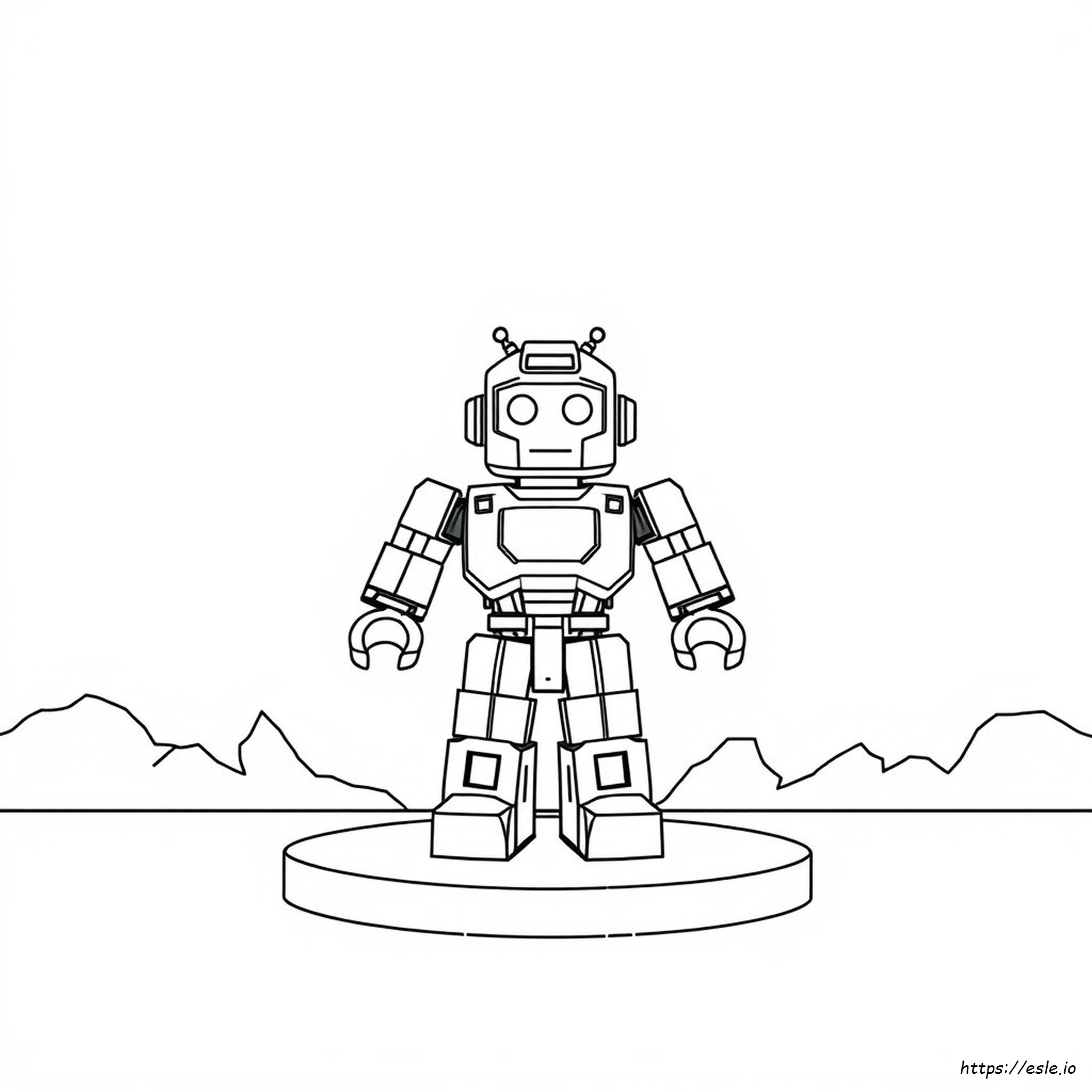 Robôs Do Roblox Para Colorir