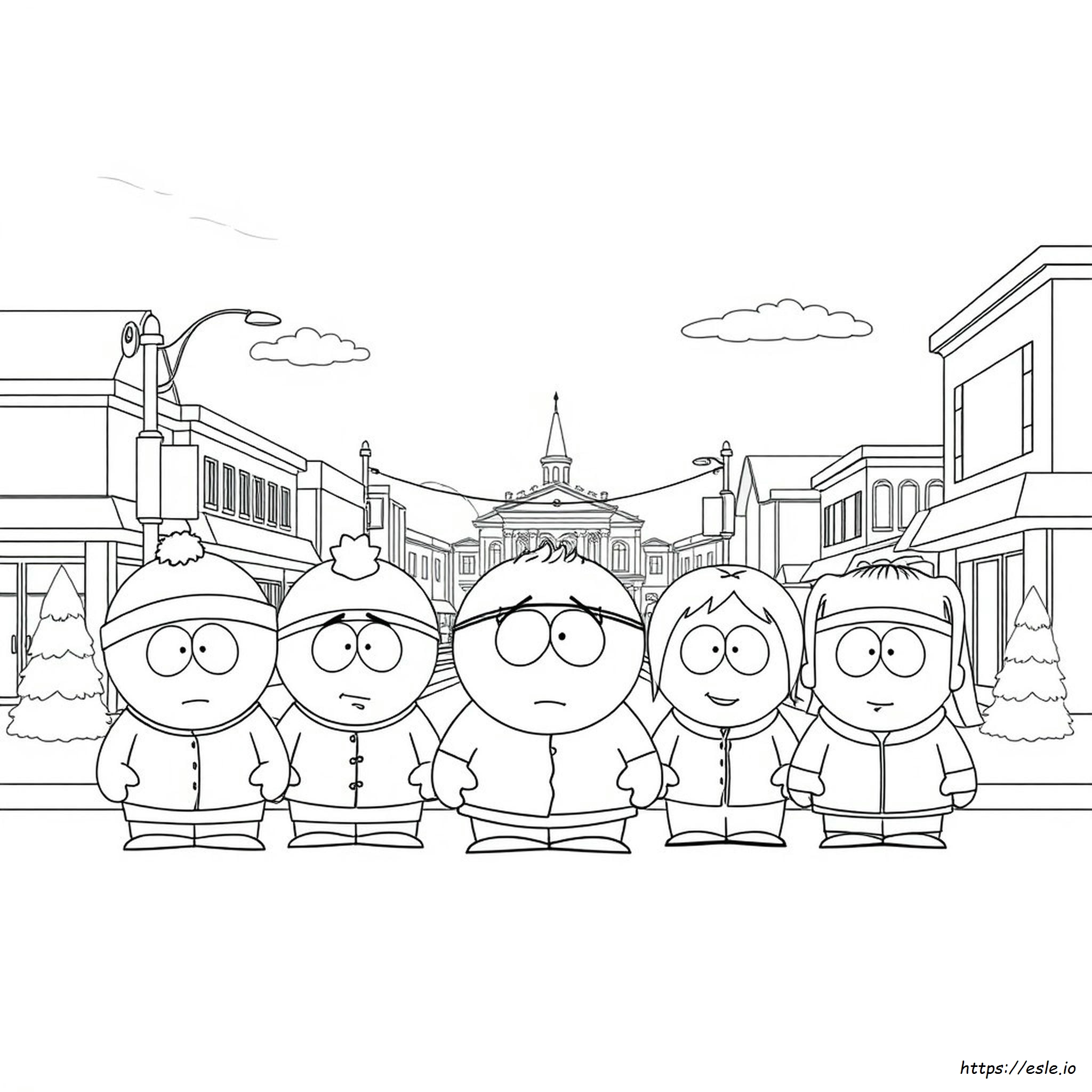 Southpark Coloring Pages