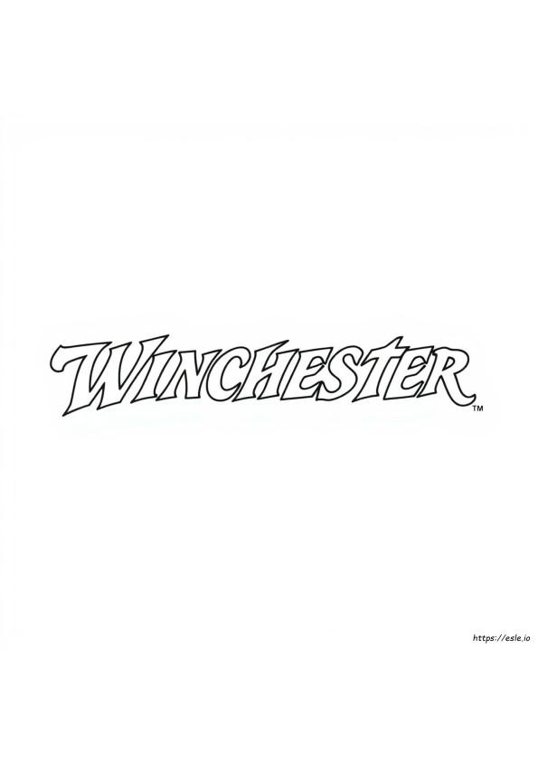Winchester Logo Coloring Pages