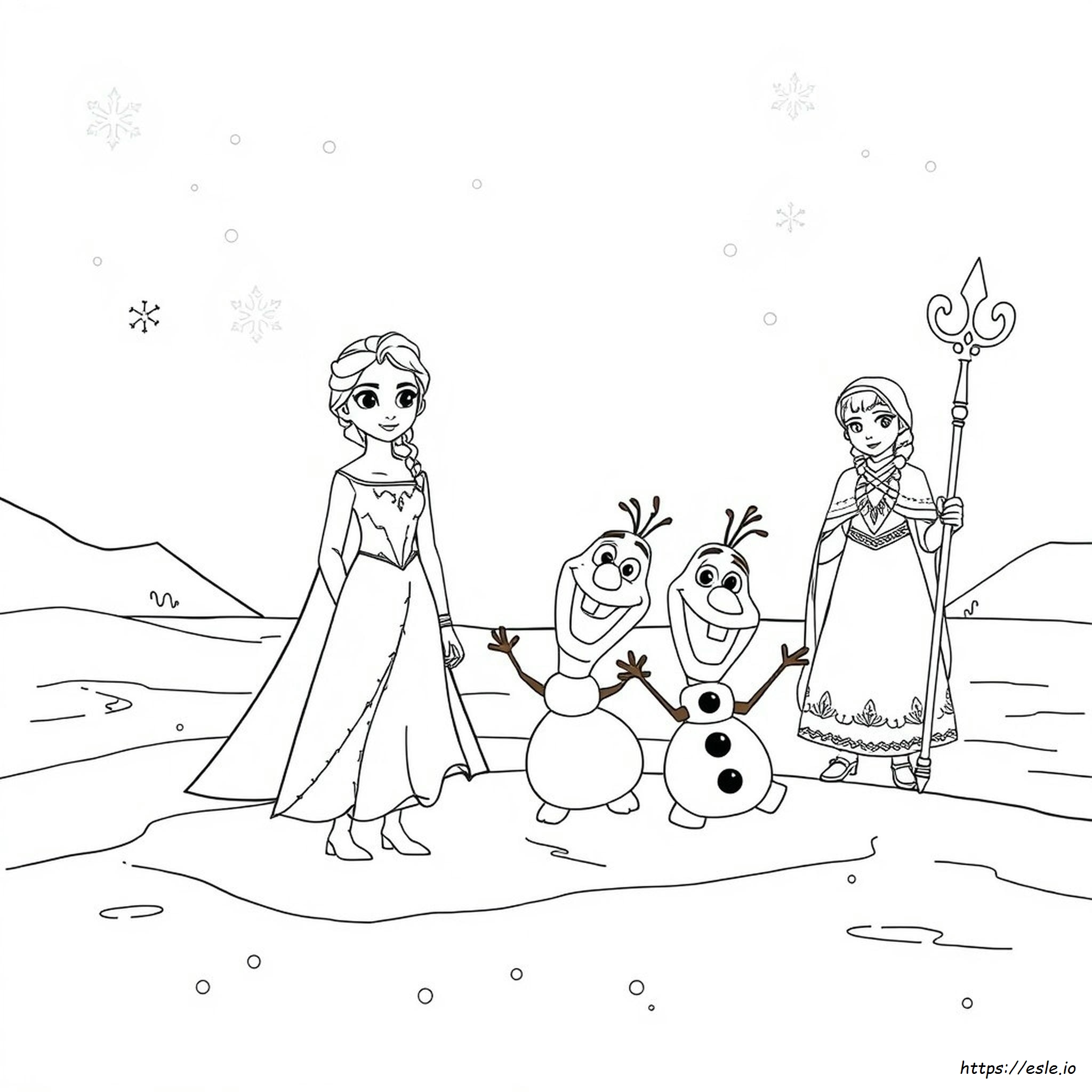 Frozen 2 Coloring Book Pages