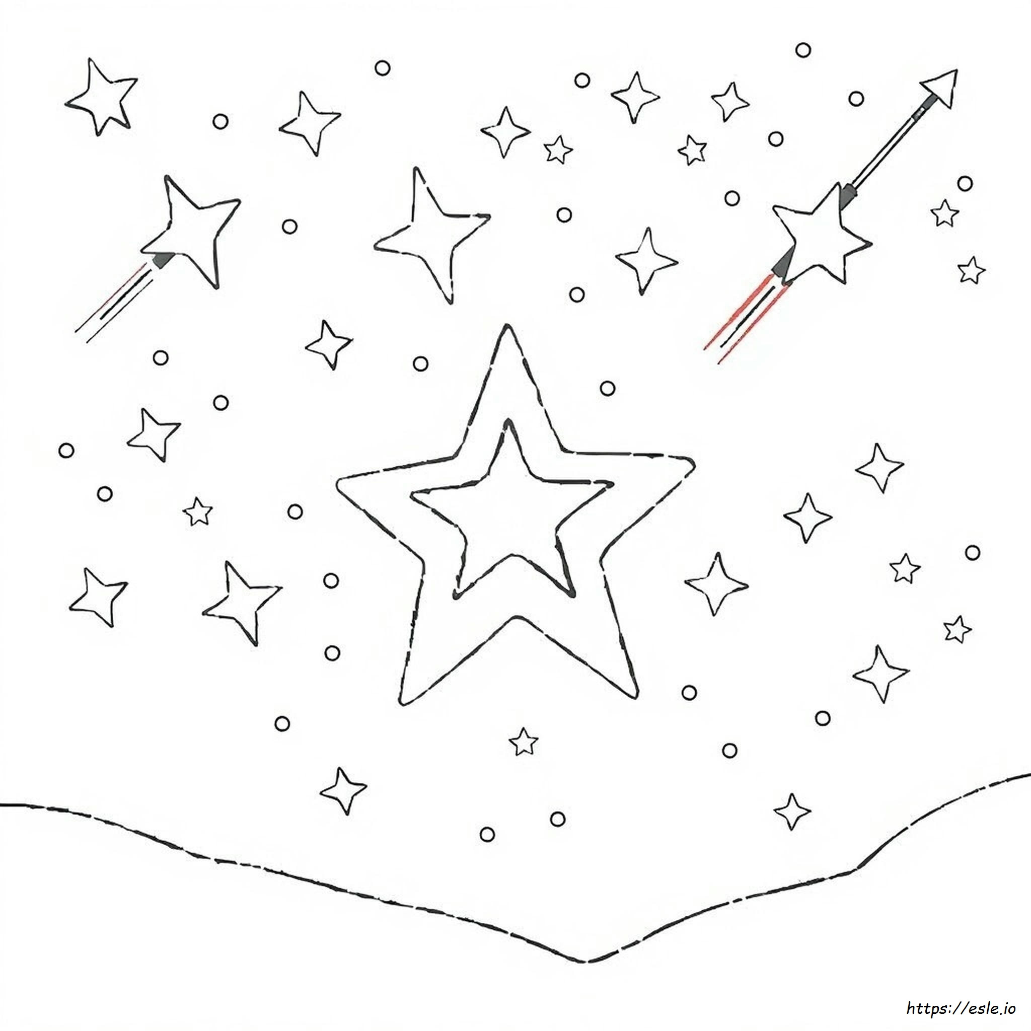 Star Colorir Estrelas Para Colorir