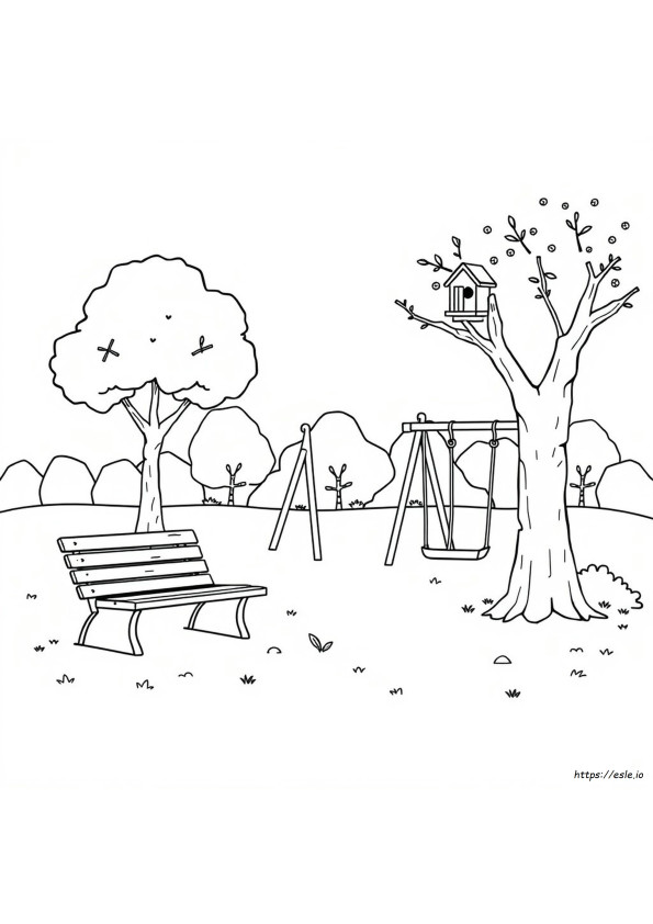 Parque Para Colorir