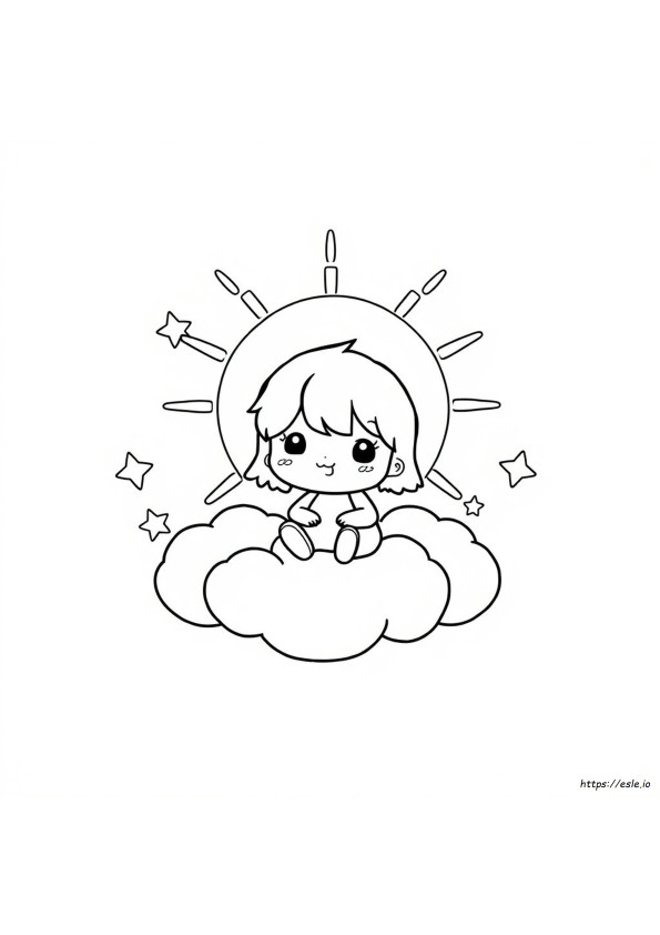 Süße Chibi Ausmalbilder