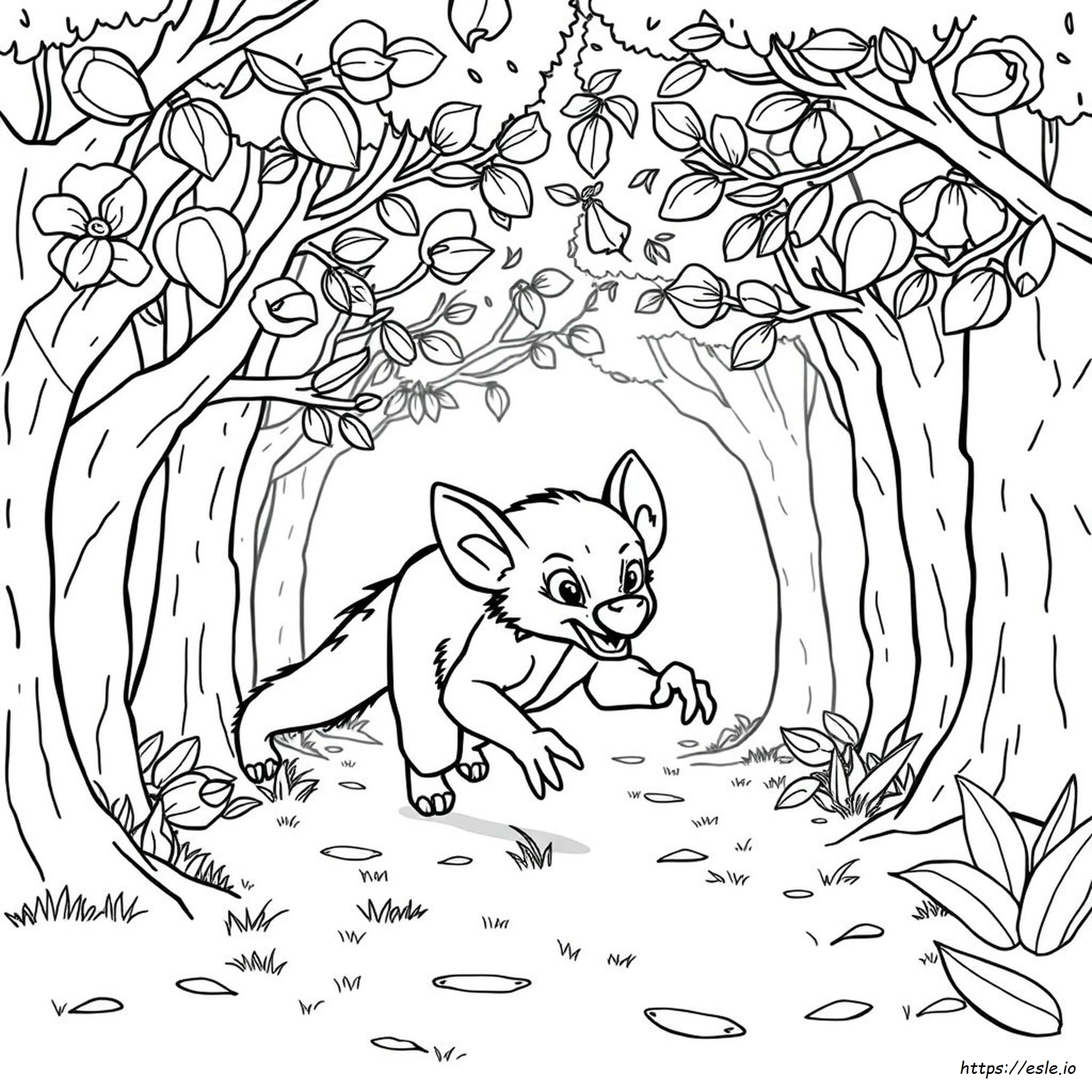 Tazmanian Devil Coloring Pages