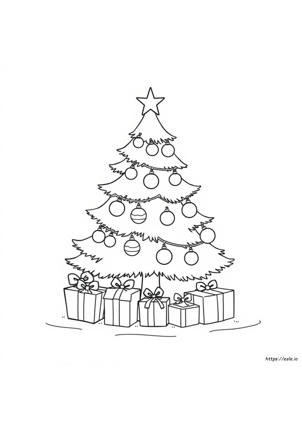 Weihnachts-Cartoon-Ausmalbilder Zum Ausdrucken