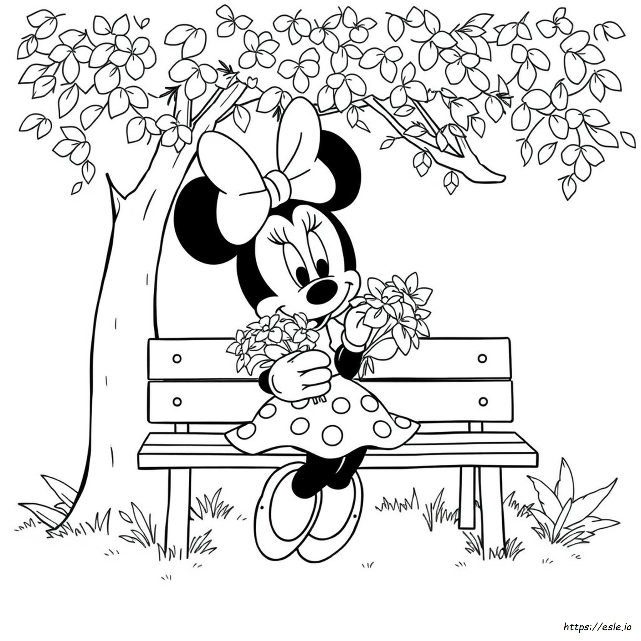 Minnie Mouse Coloring Pages Printable Pdf