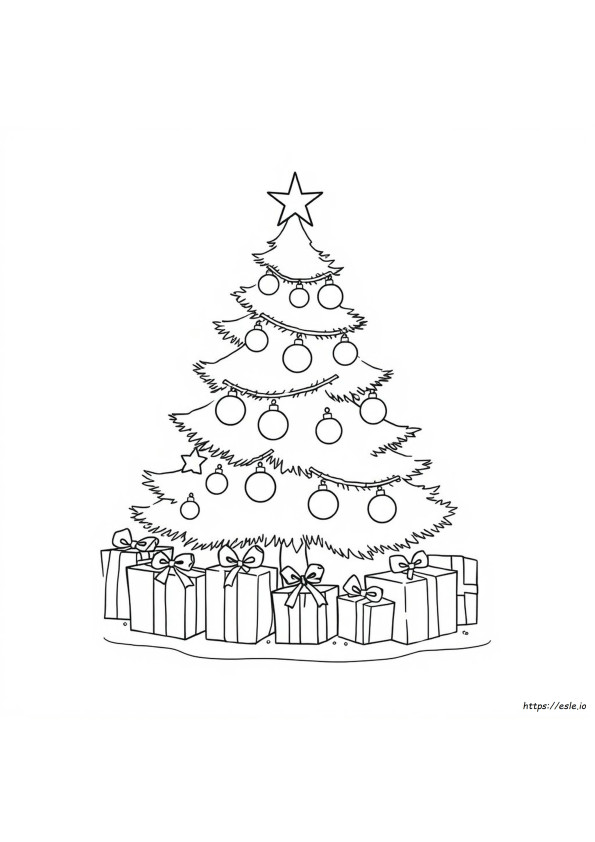 Christmas Coloring Sheets Easy