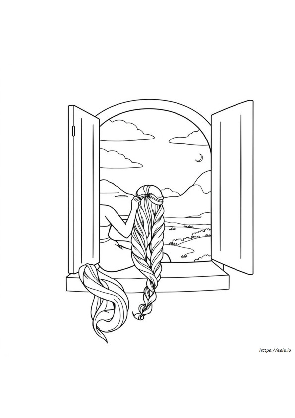 Rapunzel Disney Princess Coloring Pages