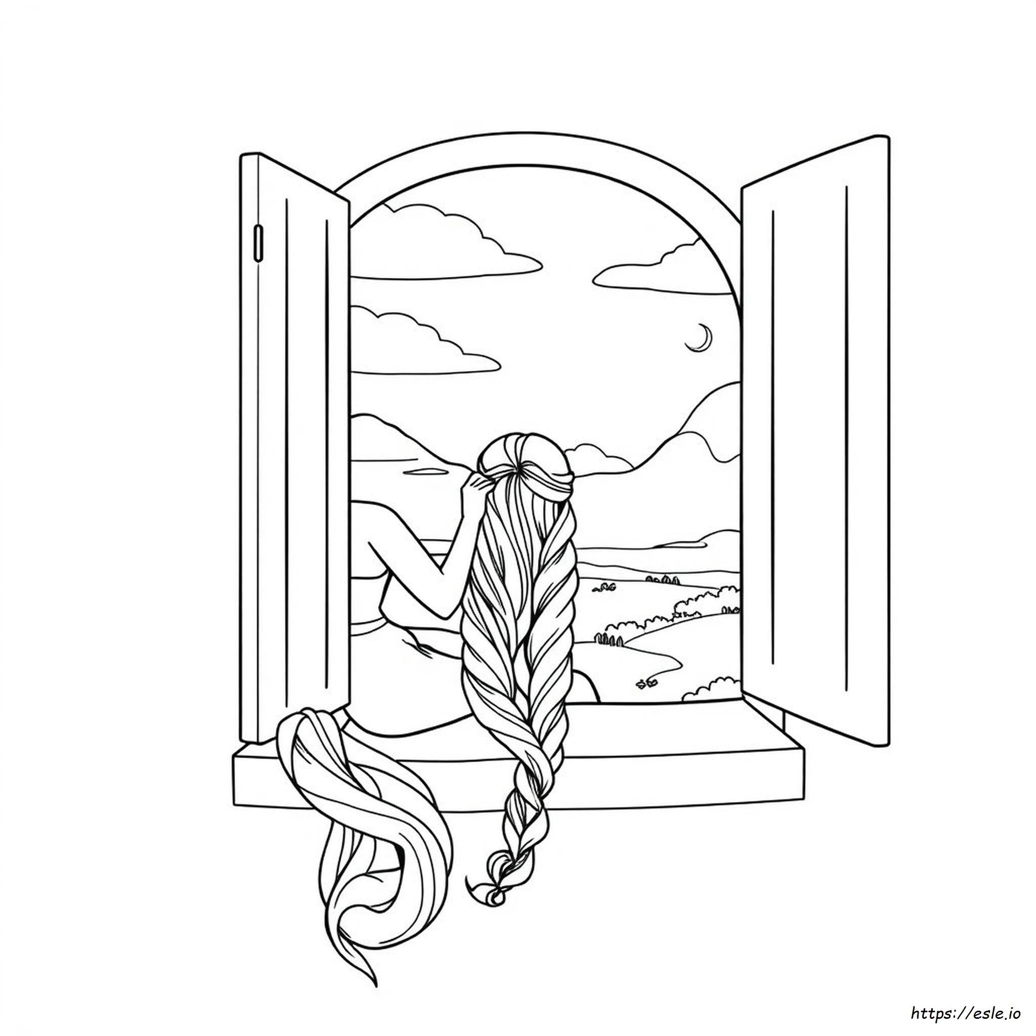 Rapunzel Disney Princess Coloring Pages