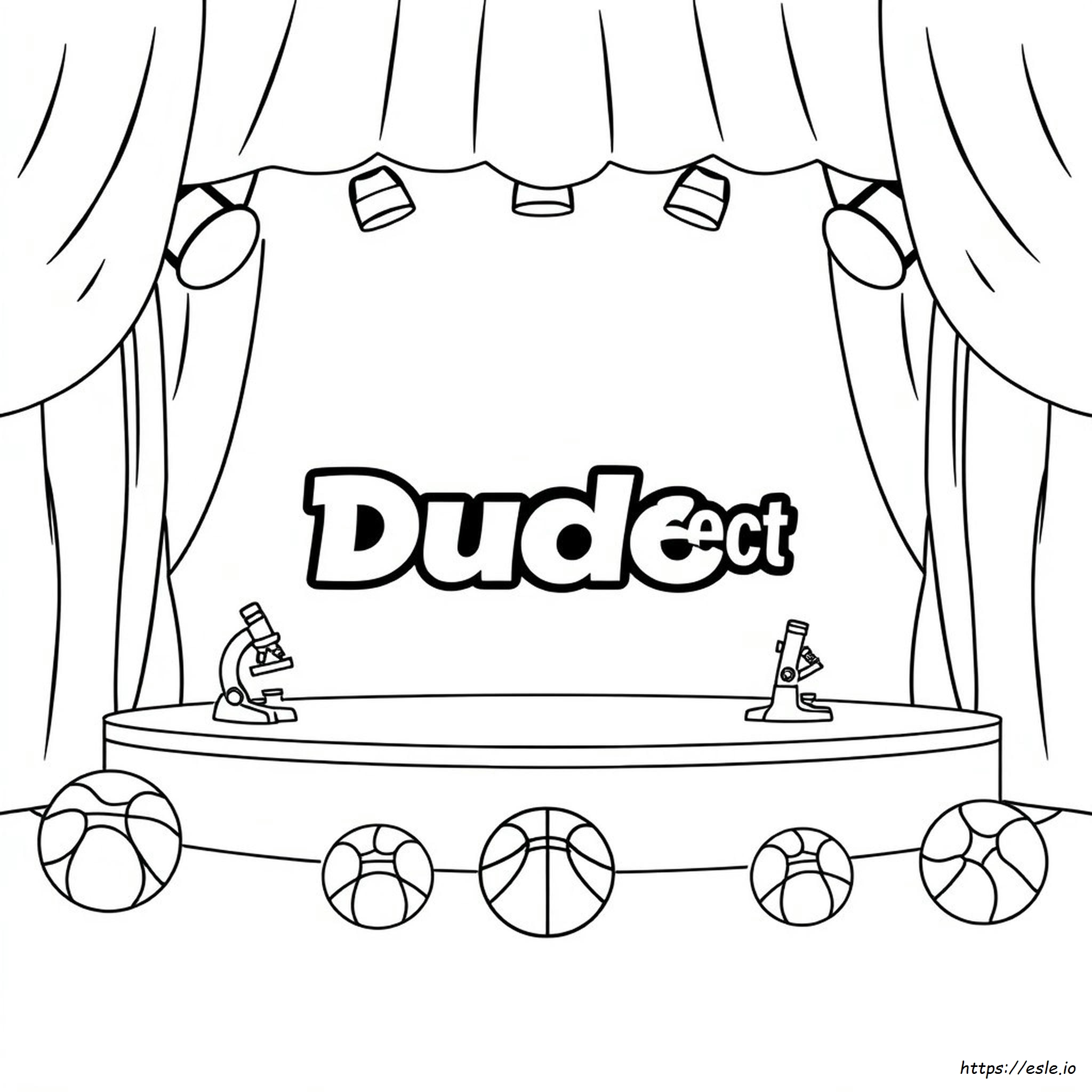 Dude Perfect Logo Coloring Pages