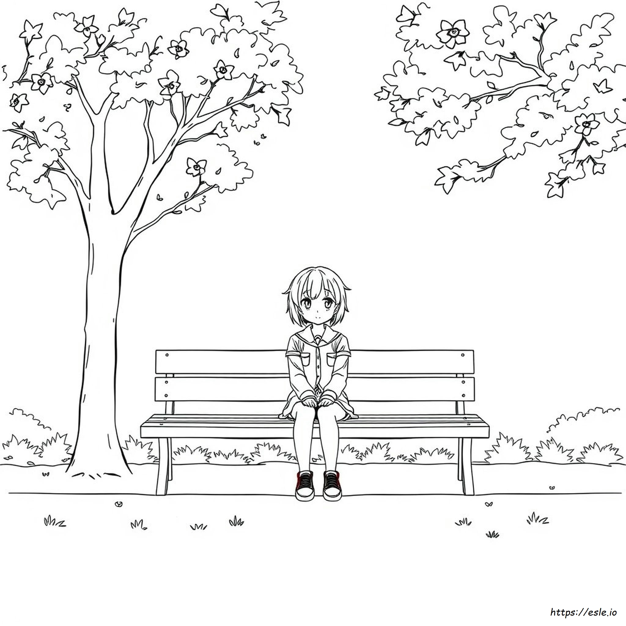 Kj Anime Coloring Pages