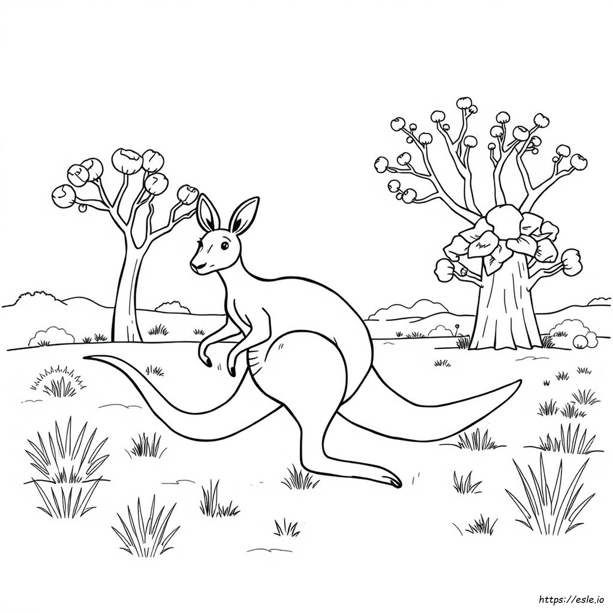 Australia Coloring Pages Printable