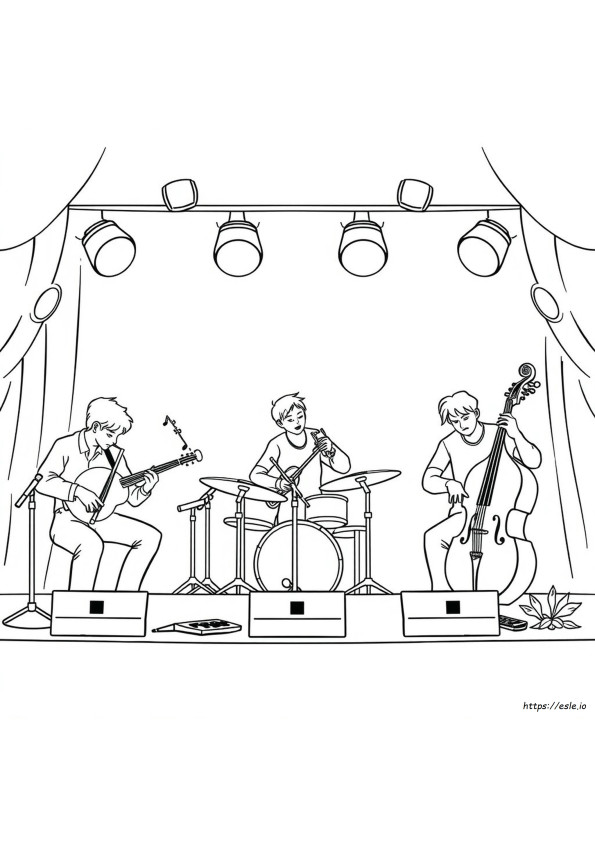 Disegni Di Musica Da Colorare E Stampare