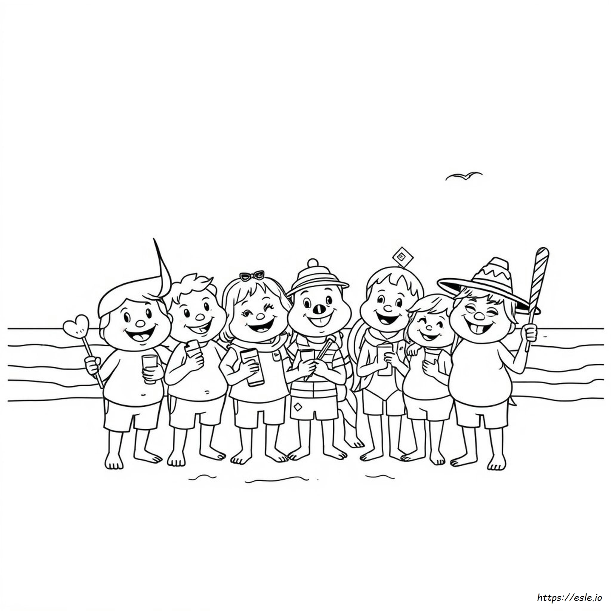 Toca Boca Body Coloring Pages