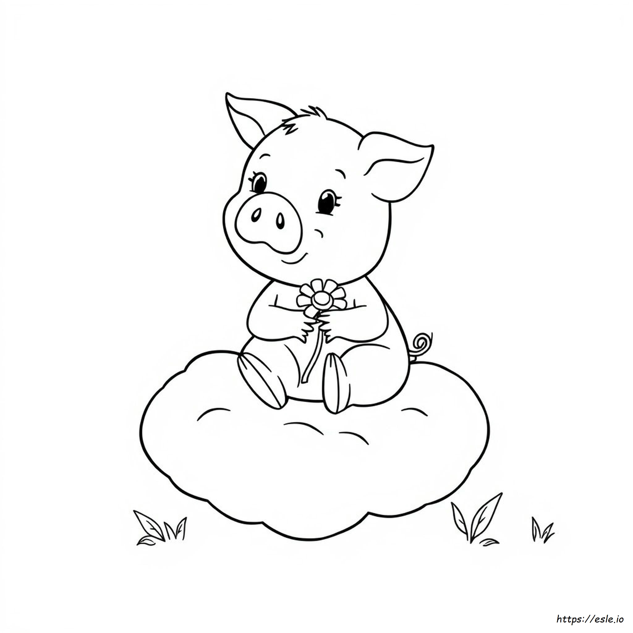 This Little Piggy Coloring Pages