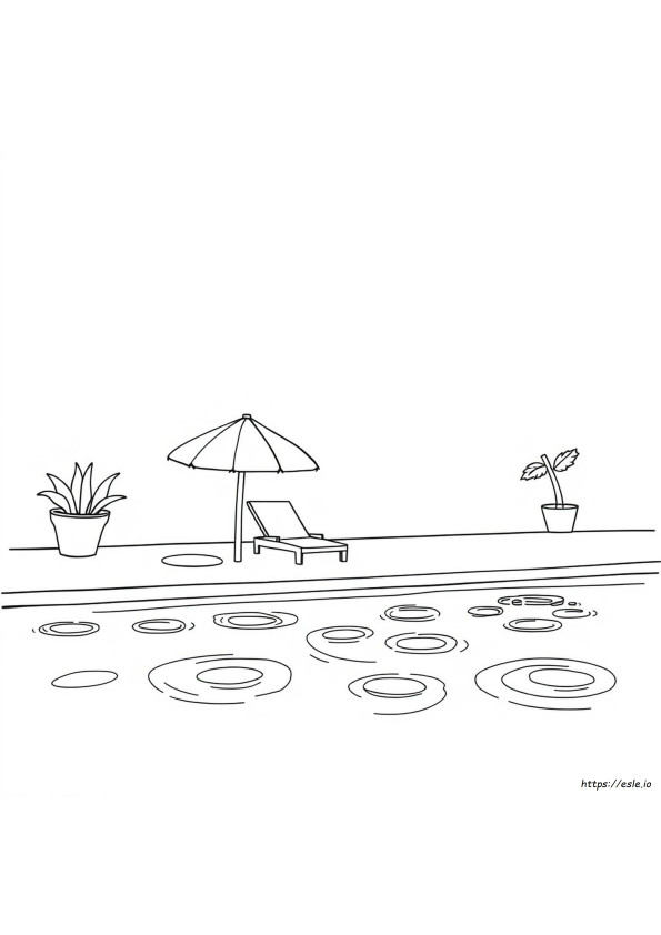 Kolam Renang Mewarnai