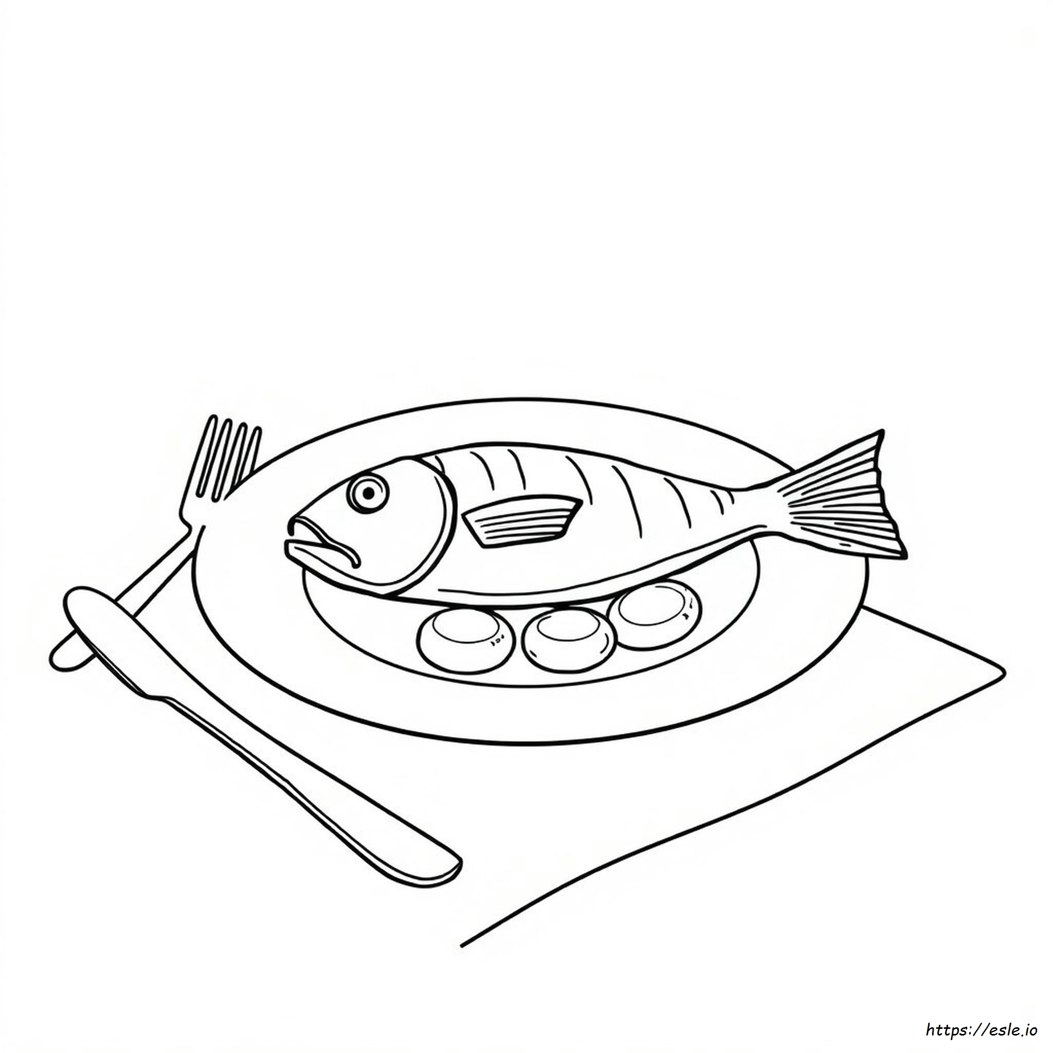 Ikan Dimasak Gambar