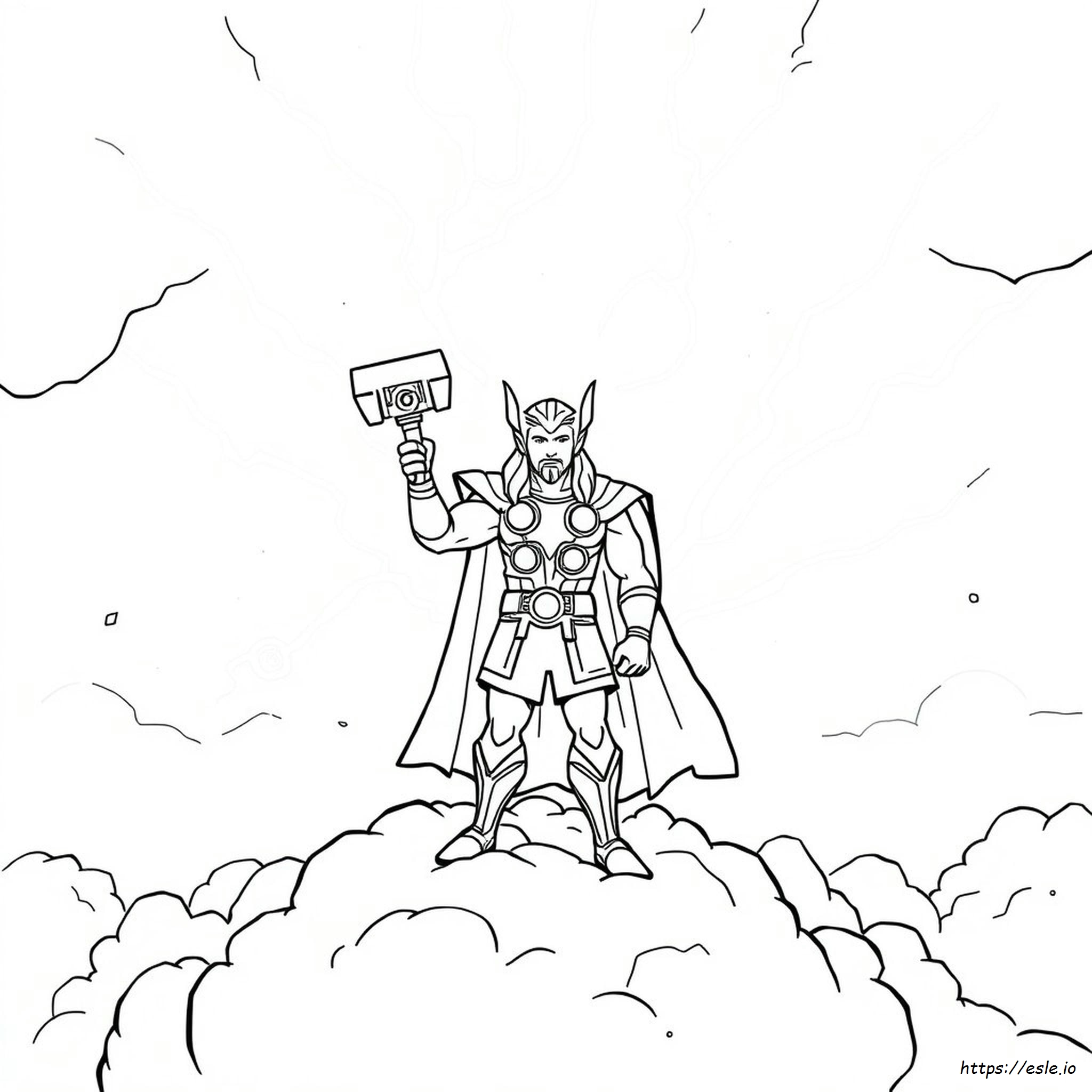 Thor Coloring Pages To Print