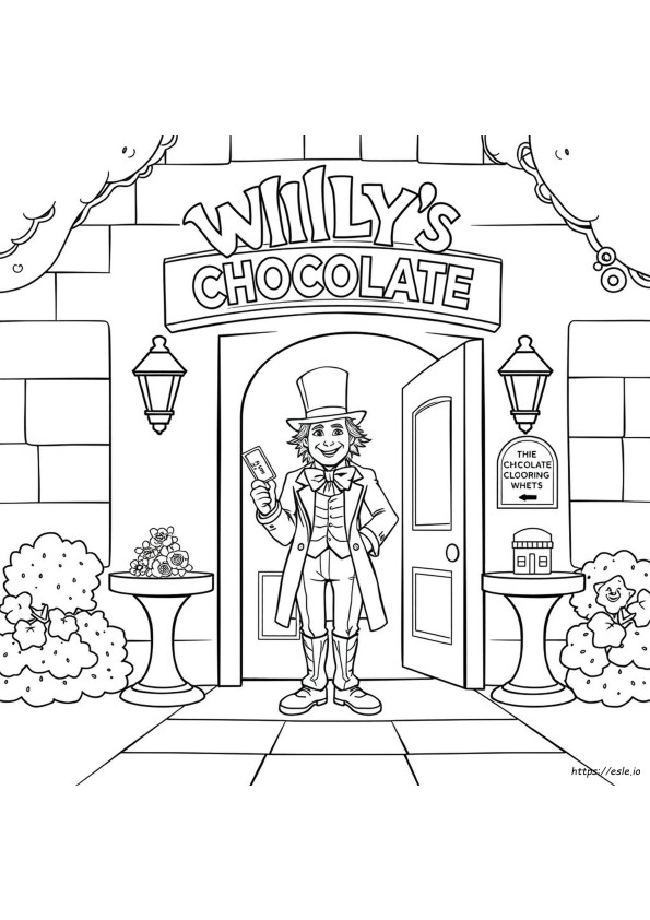 Wonka Ausmalbilder