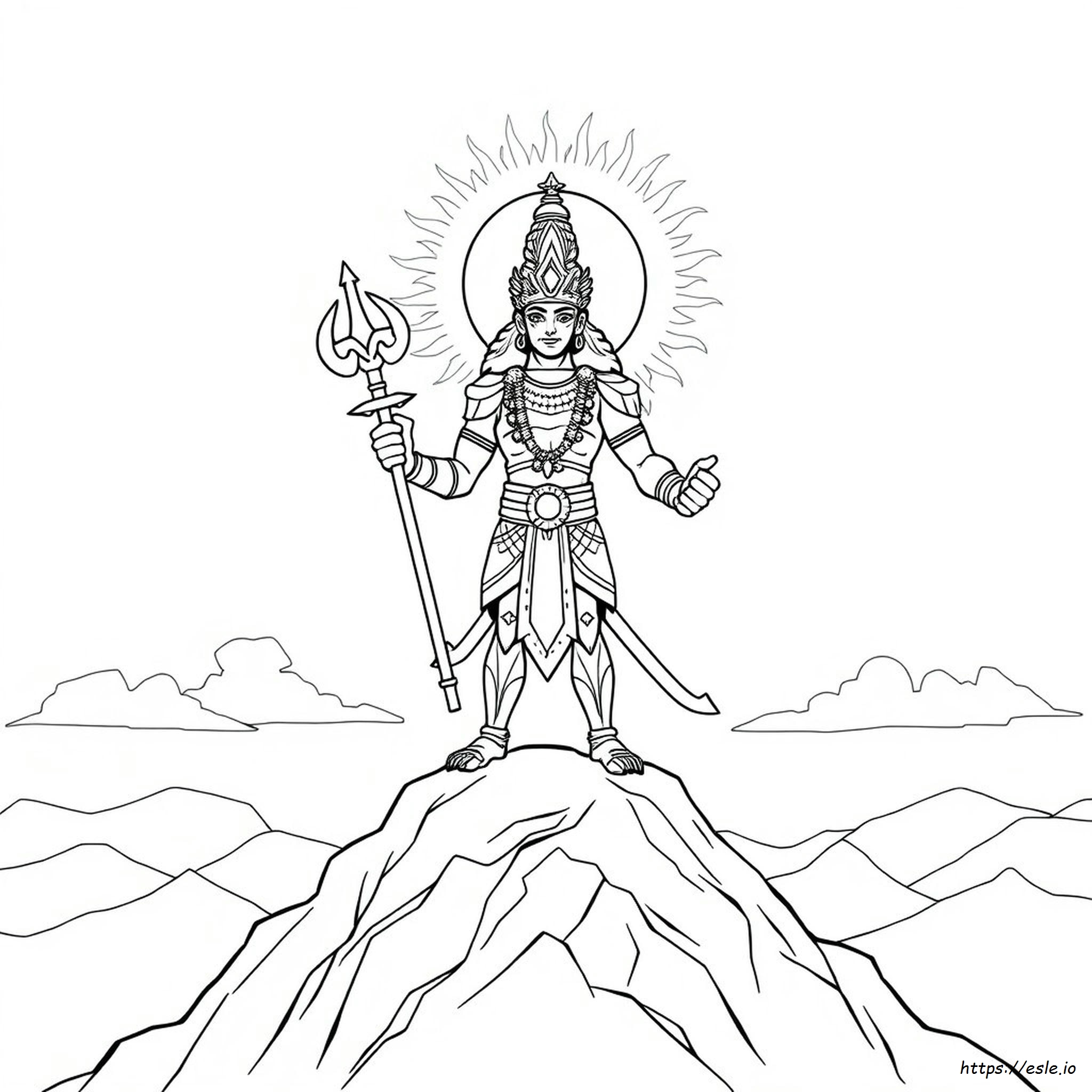 Gambar Mewarnai Murugan