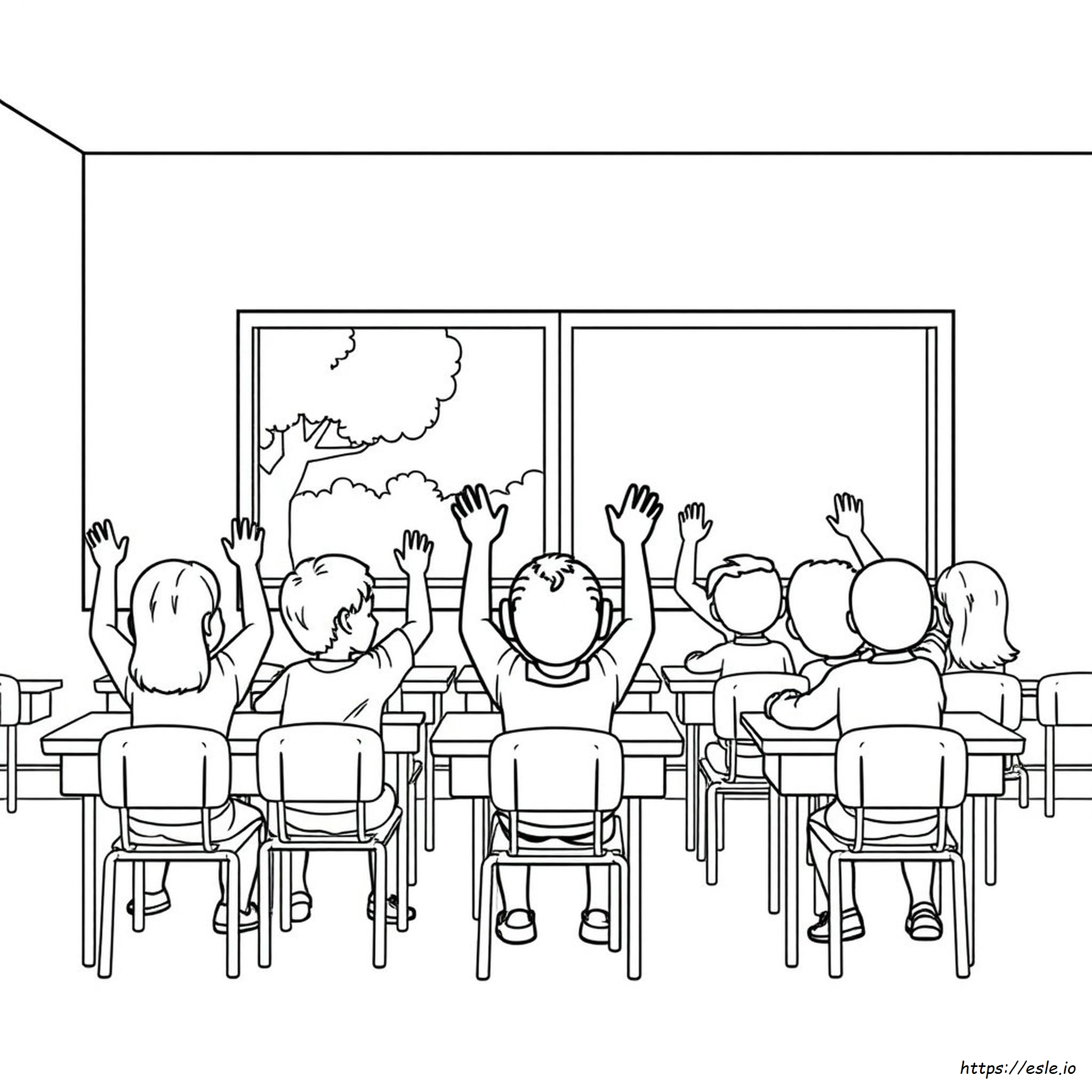 Class Rules Coloring Pages
