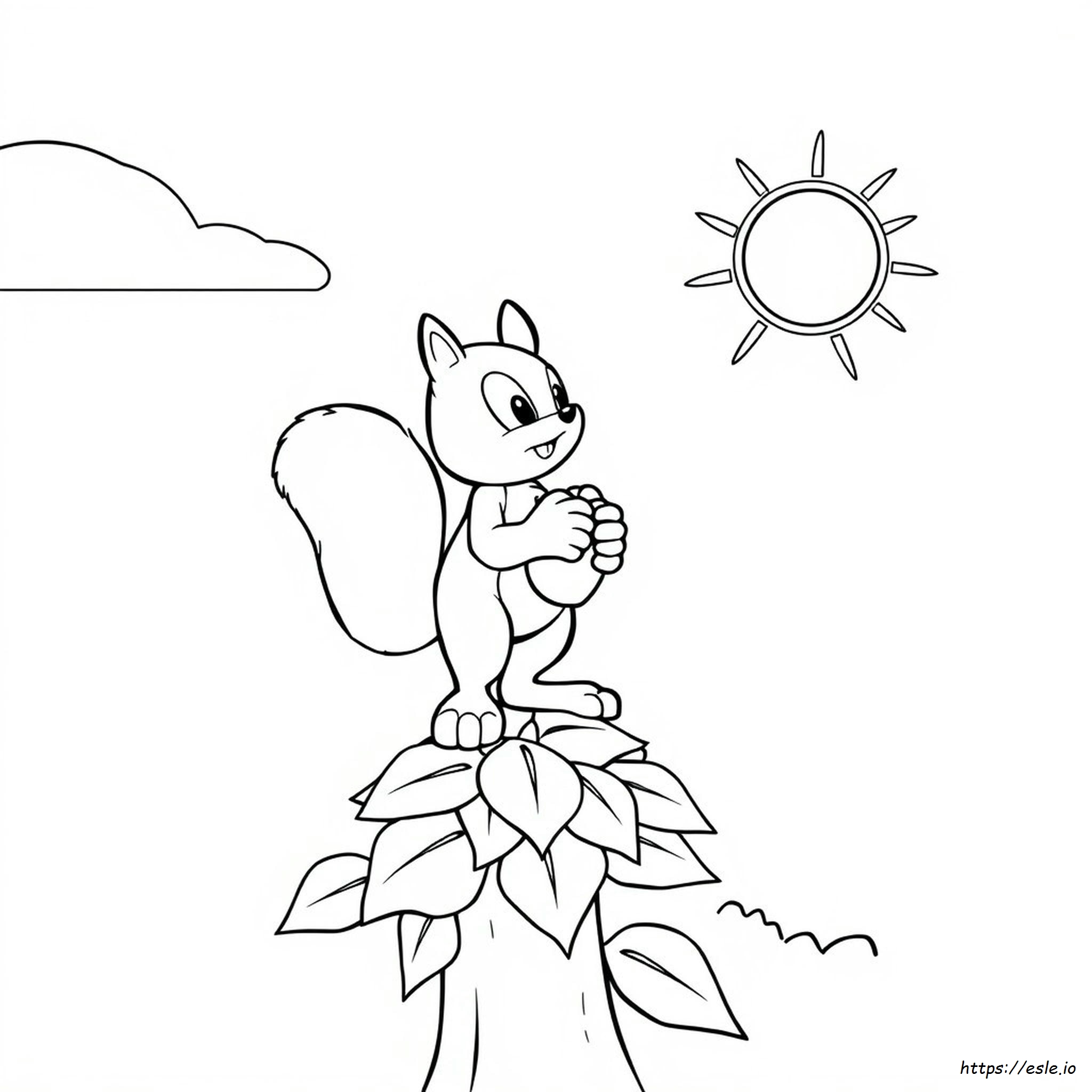 Sonic Da Colorare Gratis