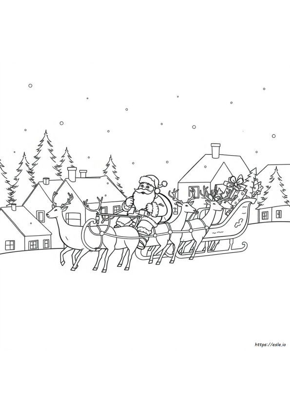Santa Cruz Coloring Pages