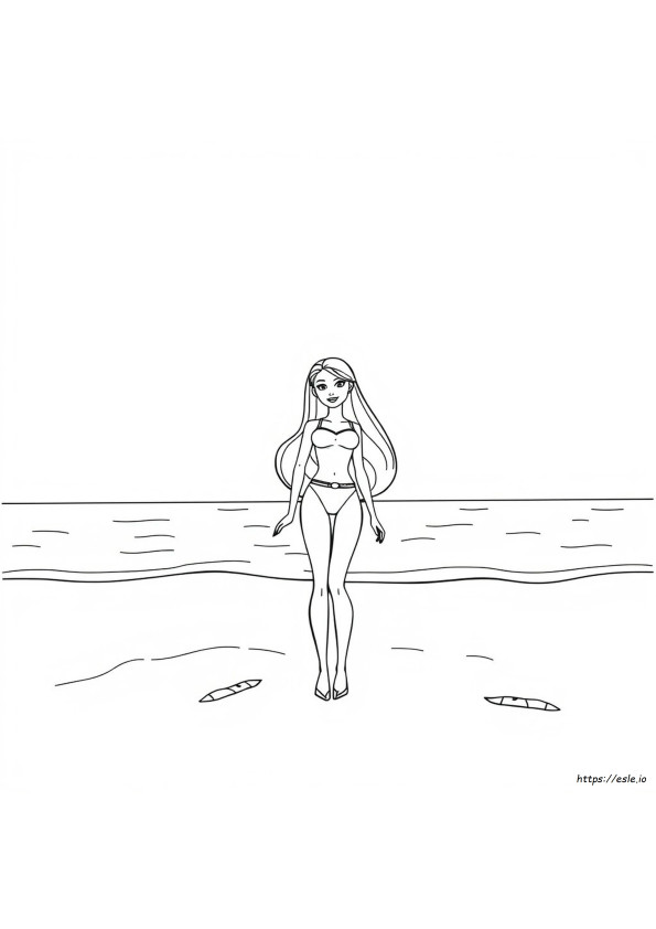 Barbie Coloring Picture