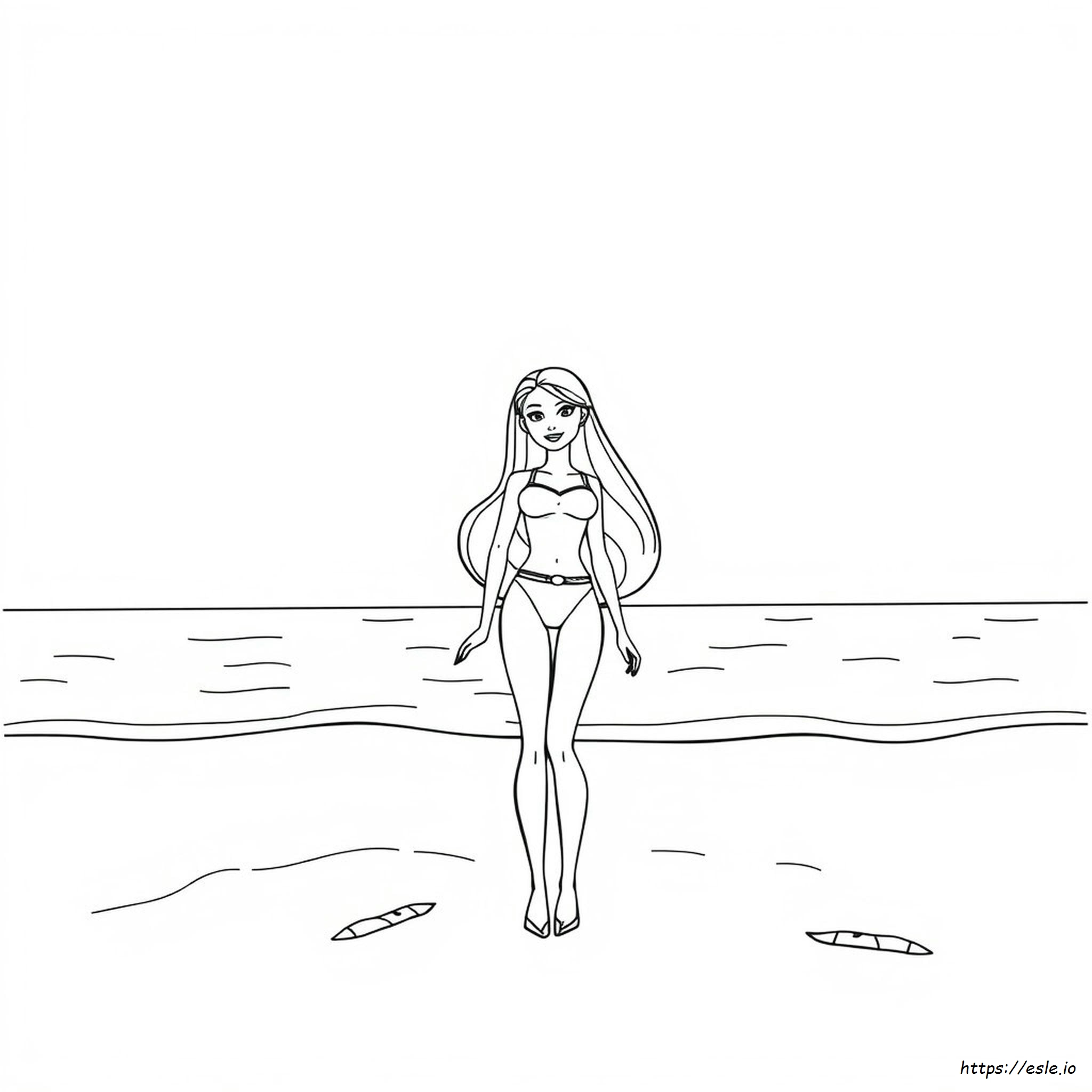 Barbie Coloring Picture