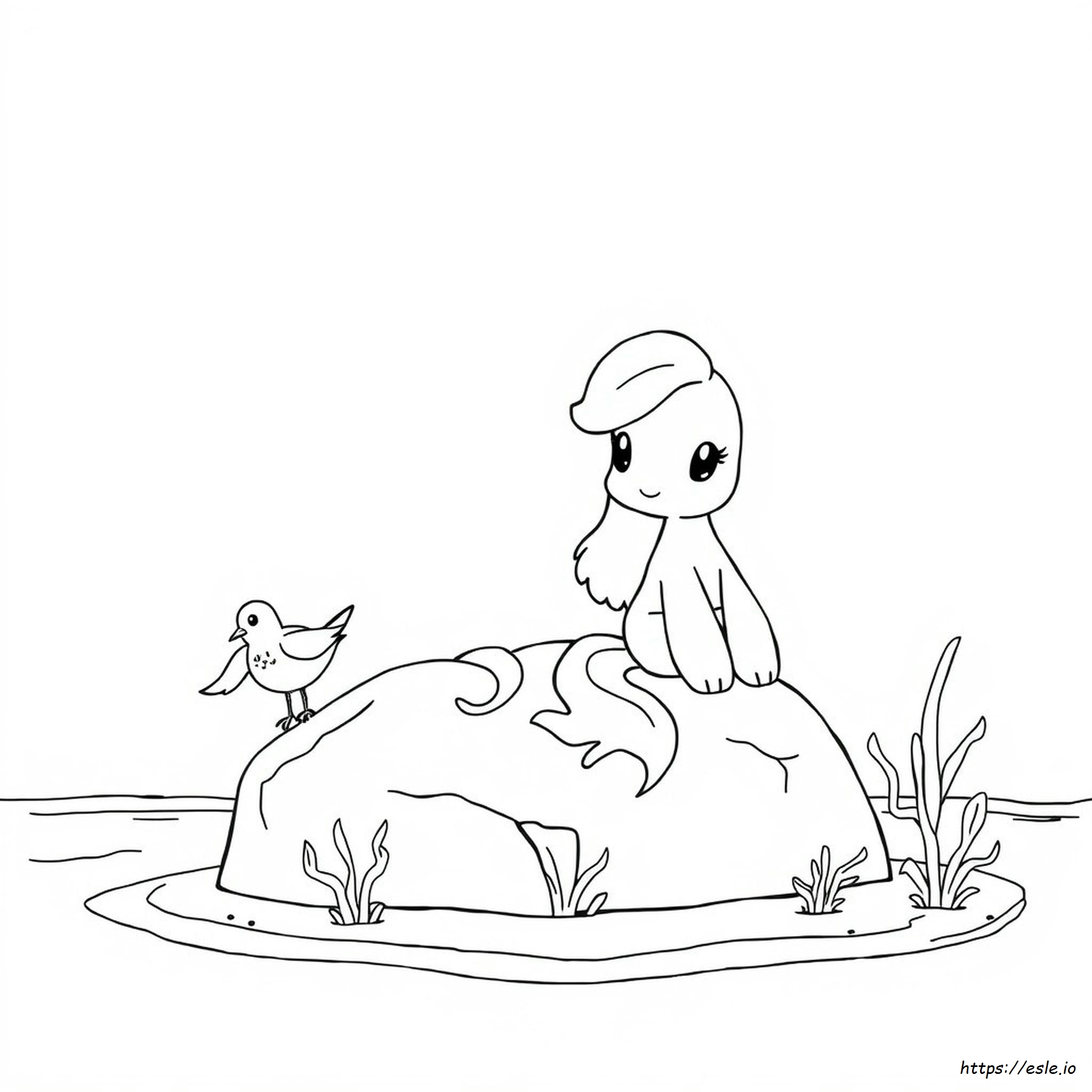 Ponyo Coloring Book