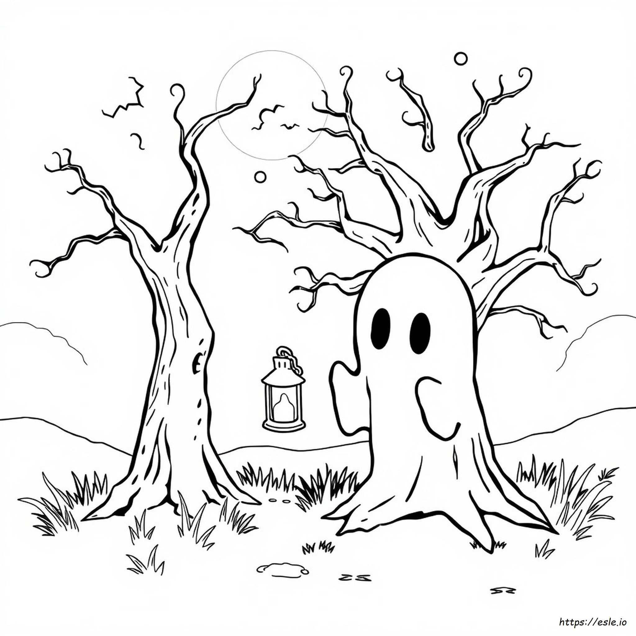 Creepy Chibi Coloring Pages