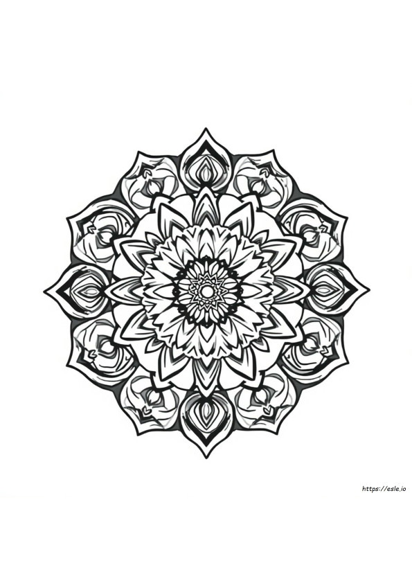 Mandala Coloring Pages For Adults Pdf
