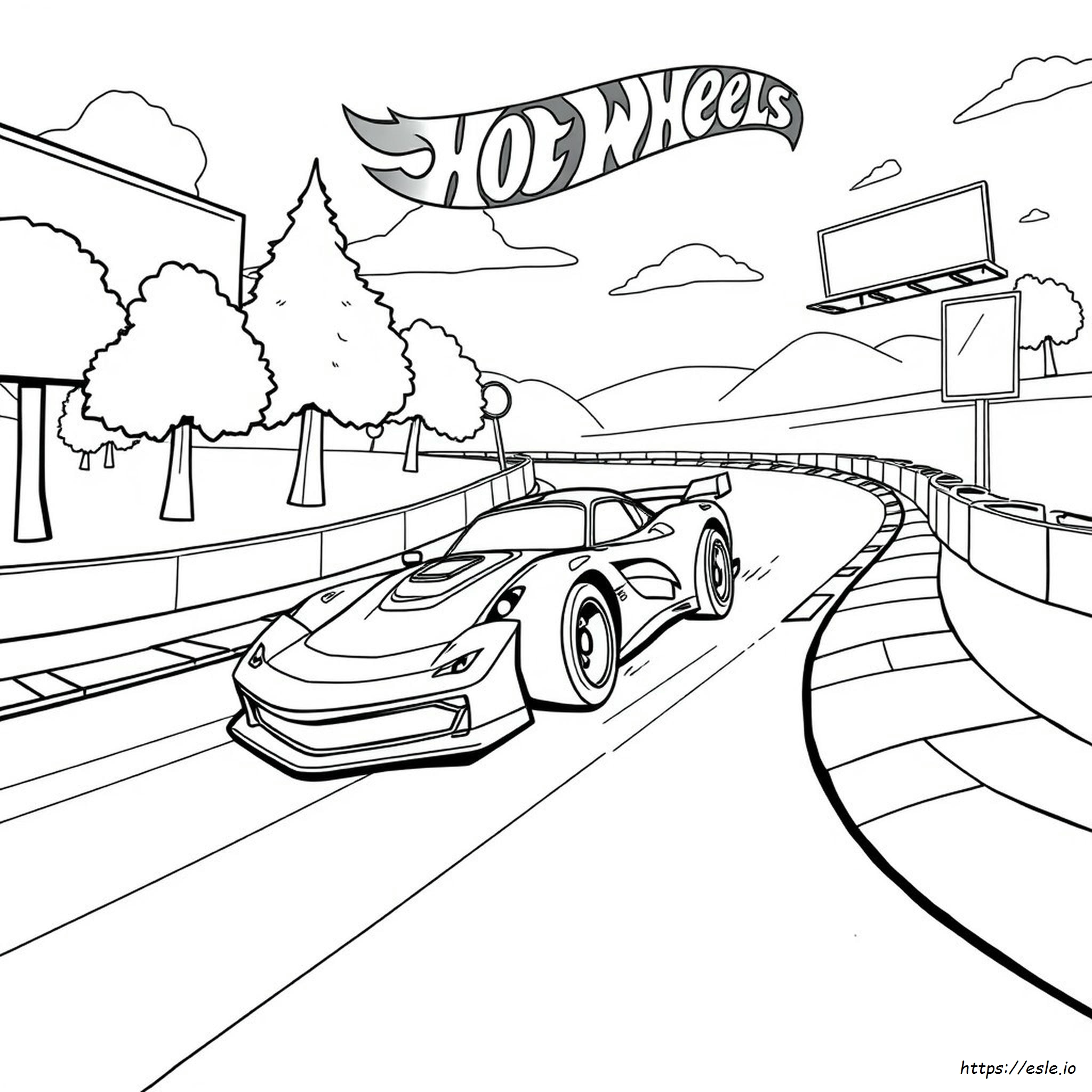 Coloring Pages Hot Wheels Da Colorare