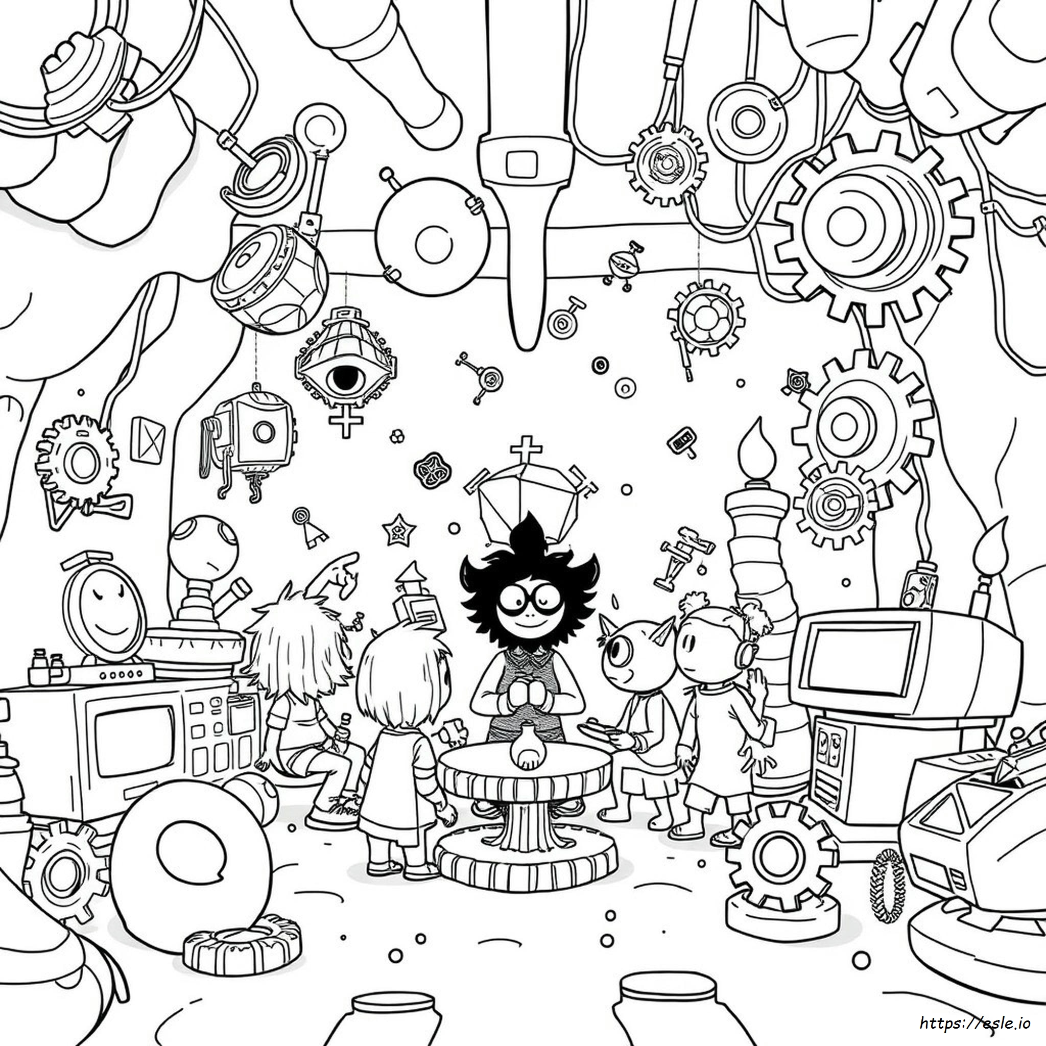 Homestuck Coloring Pages