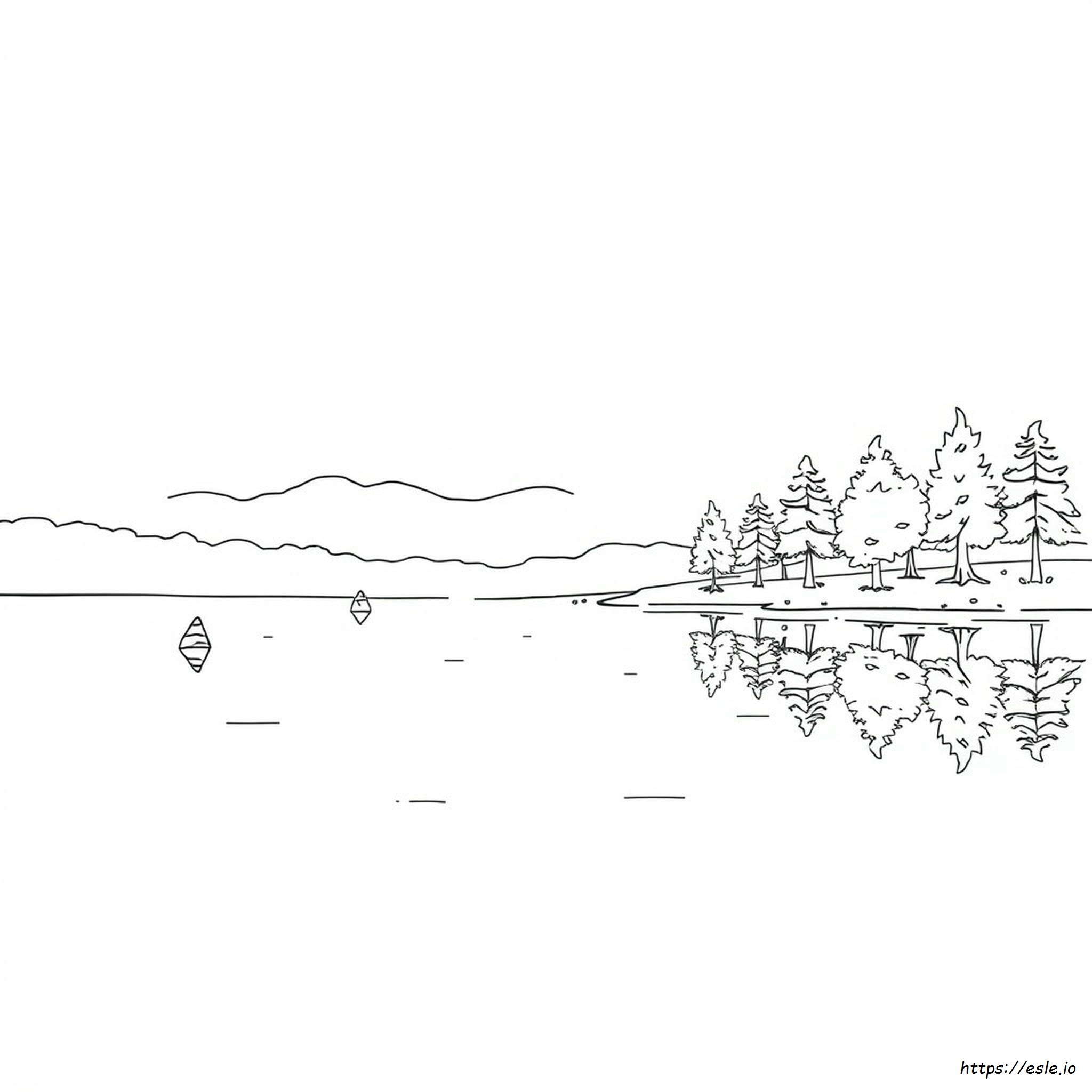 Realistische See Ausmalbilder