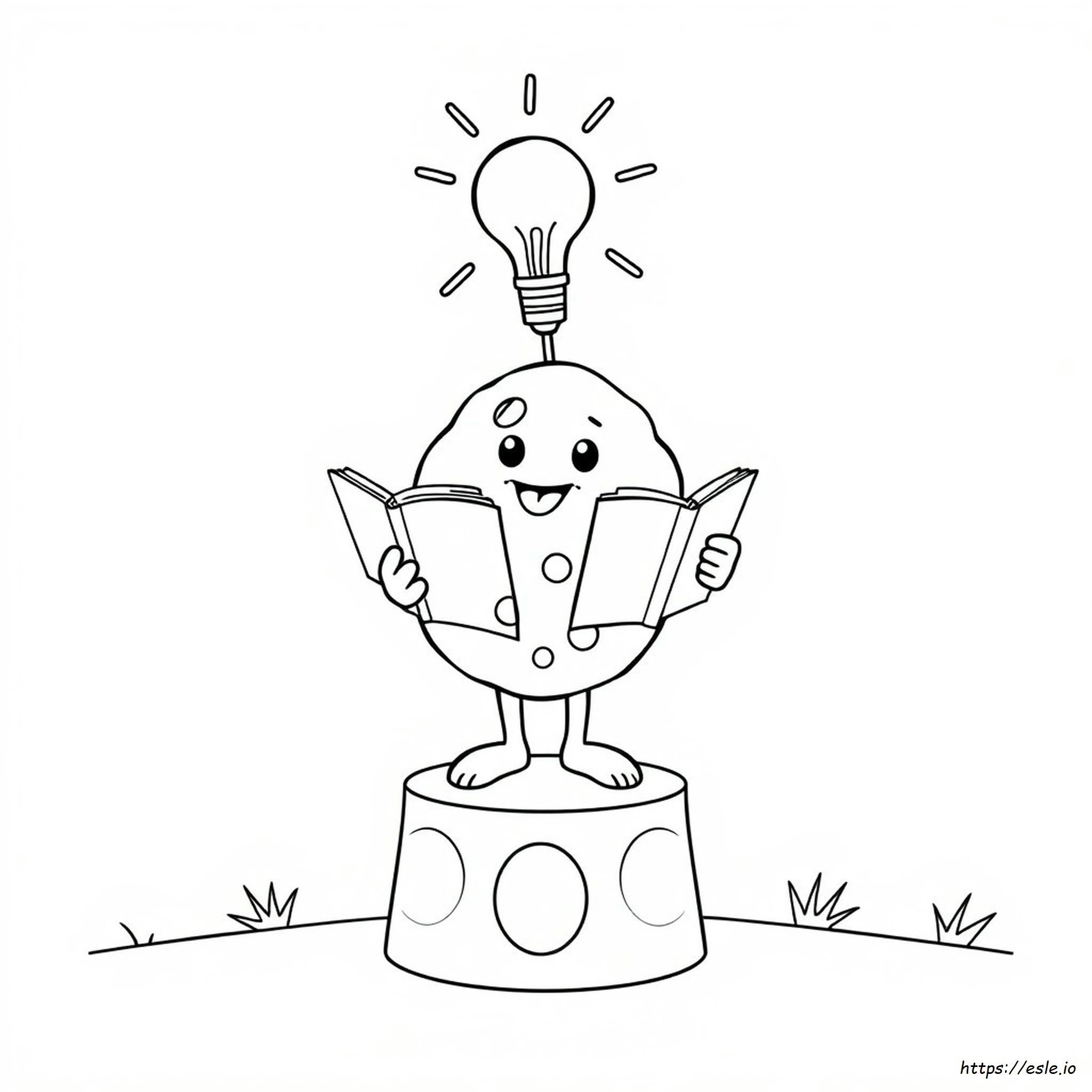 The Smart Cookie Coloring Page