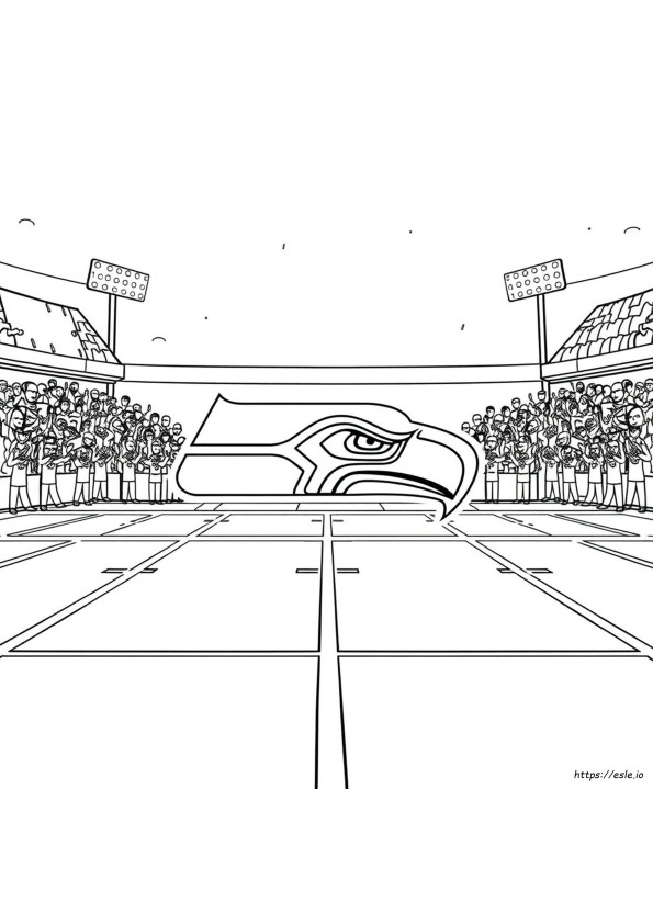 Free Coloring Pages Seahawks