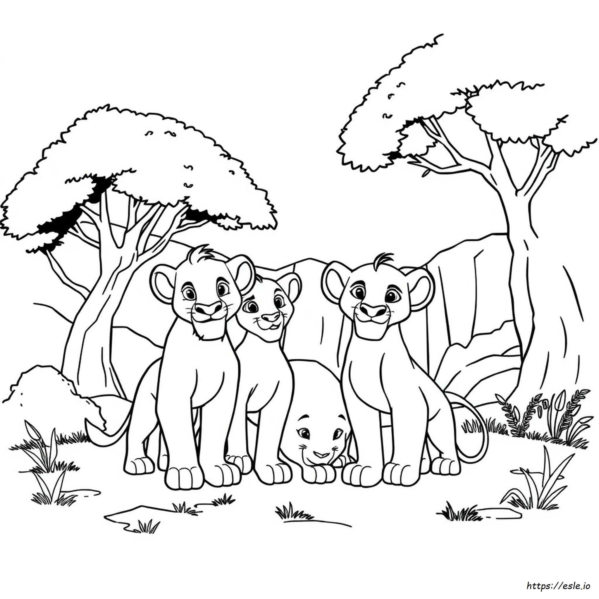 Lion Guard Coloring Pages Pdf