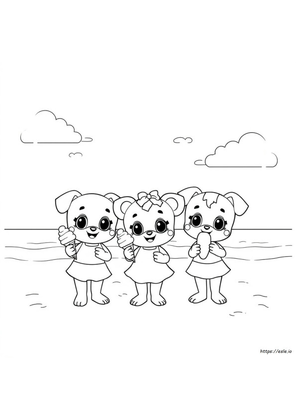 Printable Pucca Coloring Pages