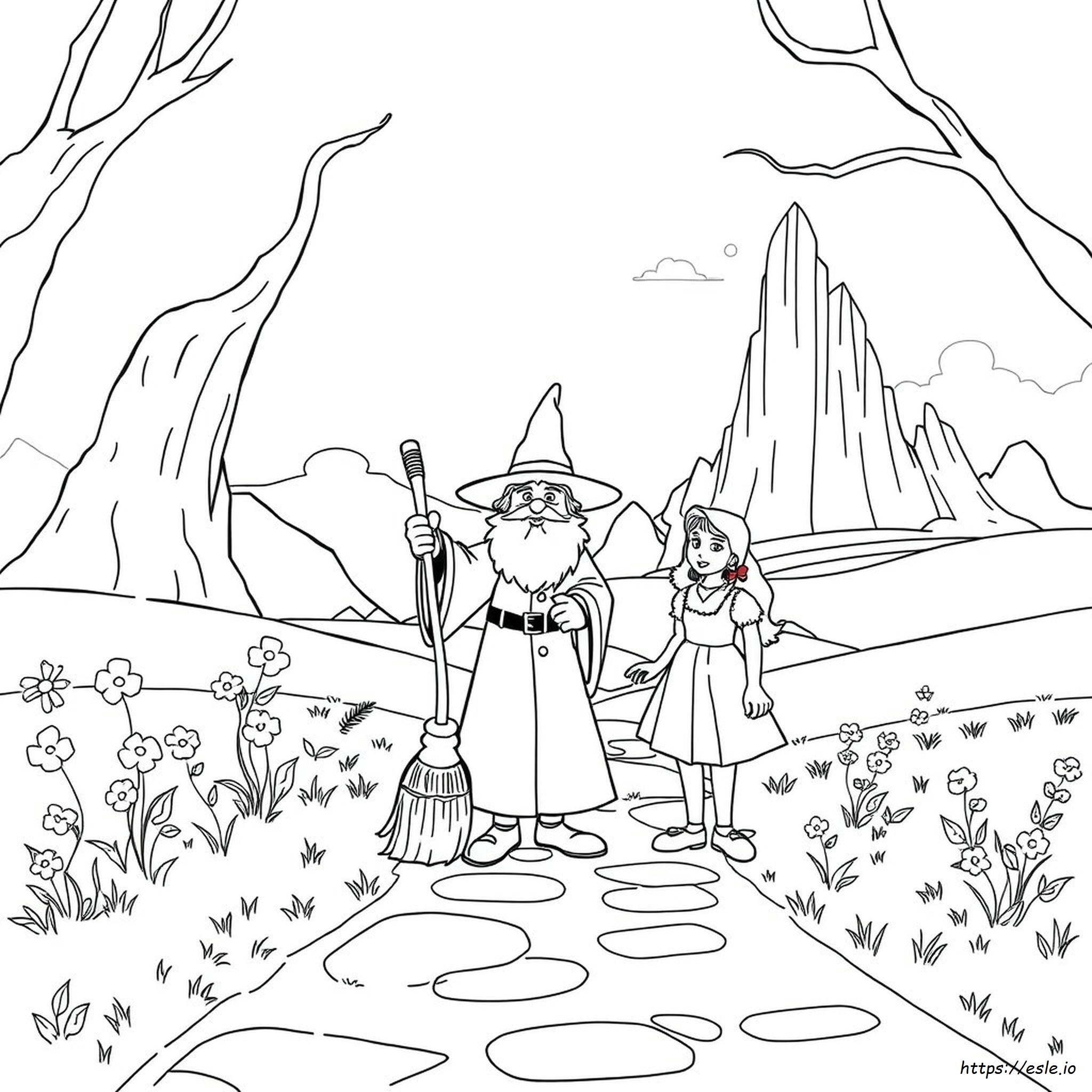 Wizard Of Oz Coloring Sheets