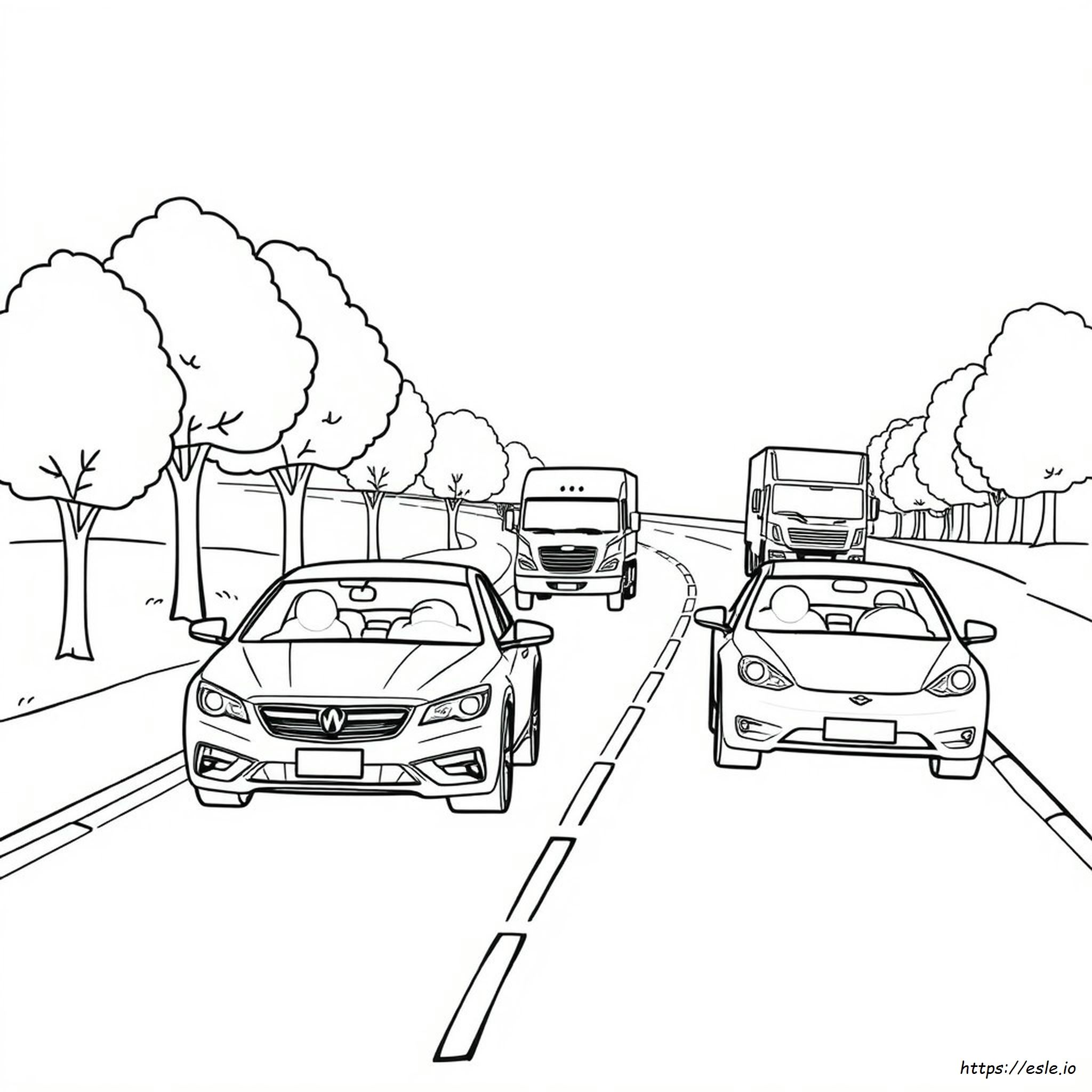 Printable Coloring Pages Of Cars And Trucks