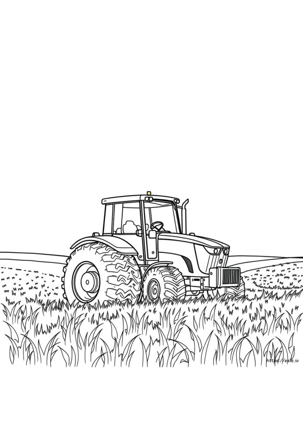 John Deere Para Colorear