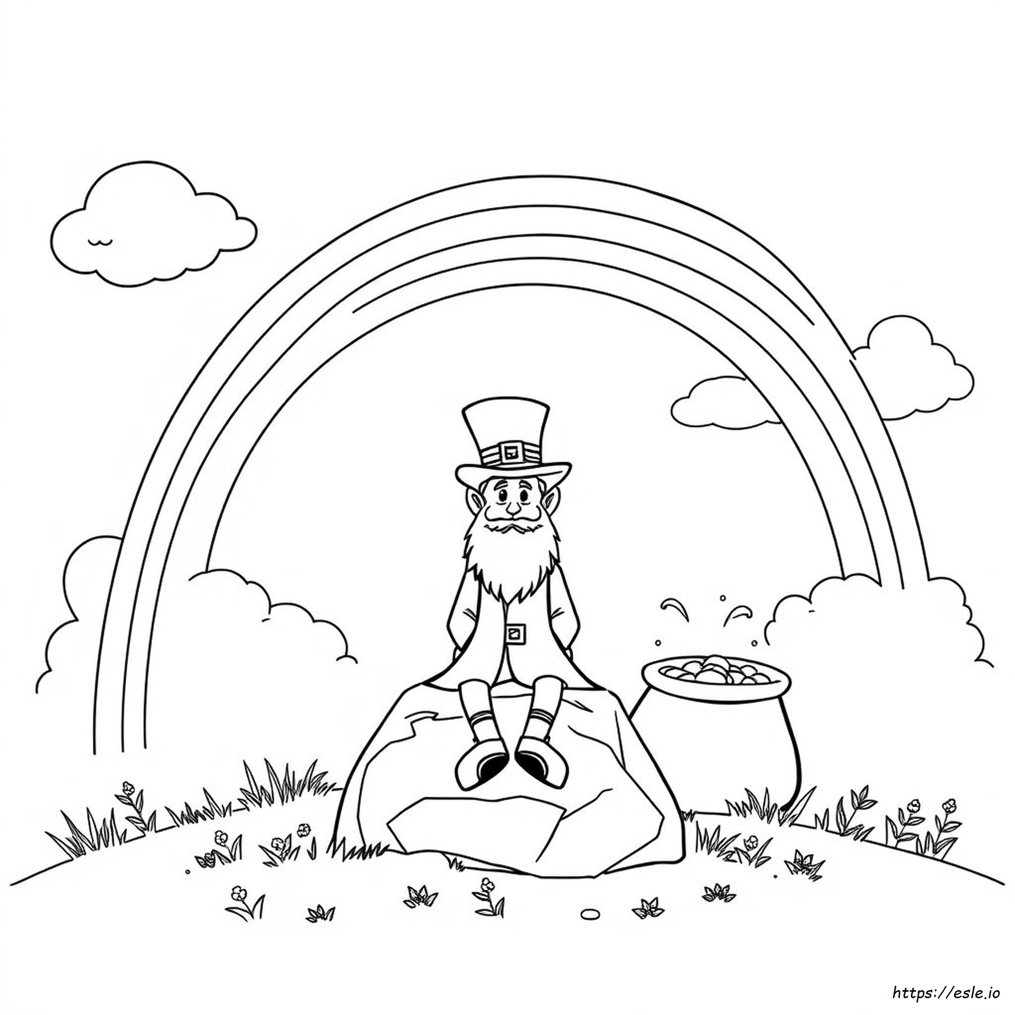 Leprechaun Coloring Pages To Print