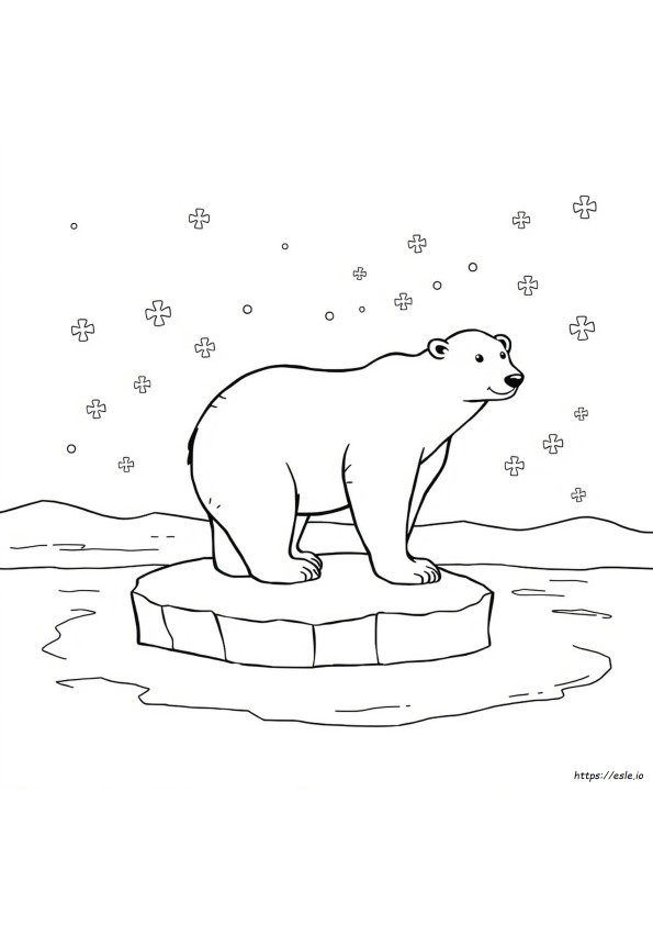 Polar Bear Coloring